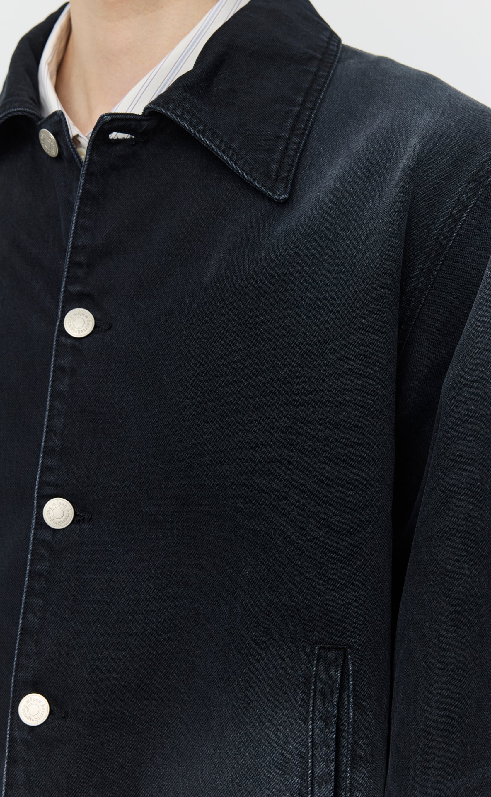 Union Jacket - Rinsed Black – mfpen