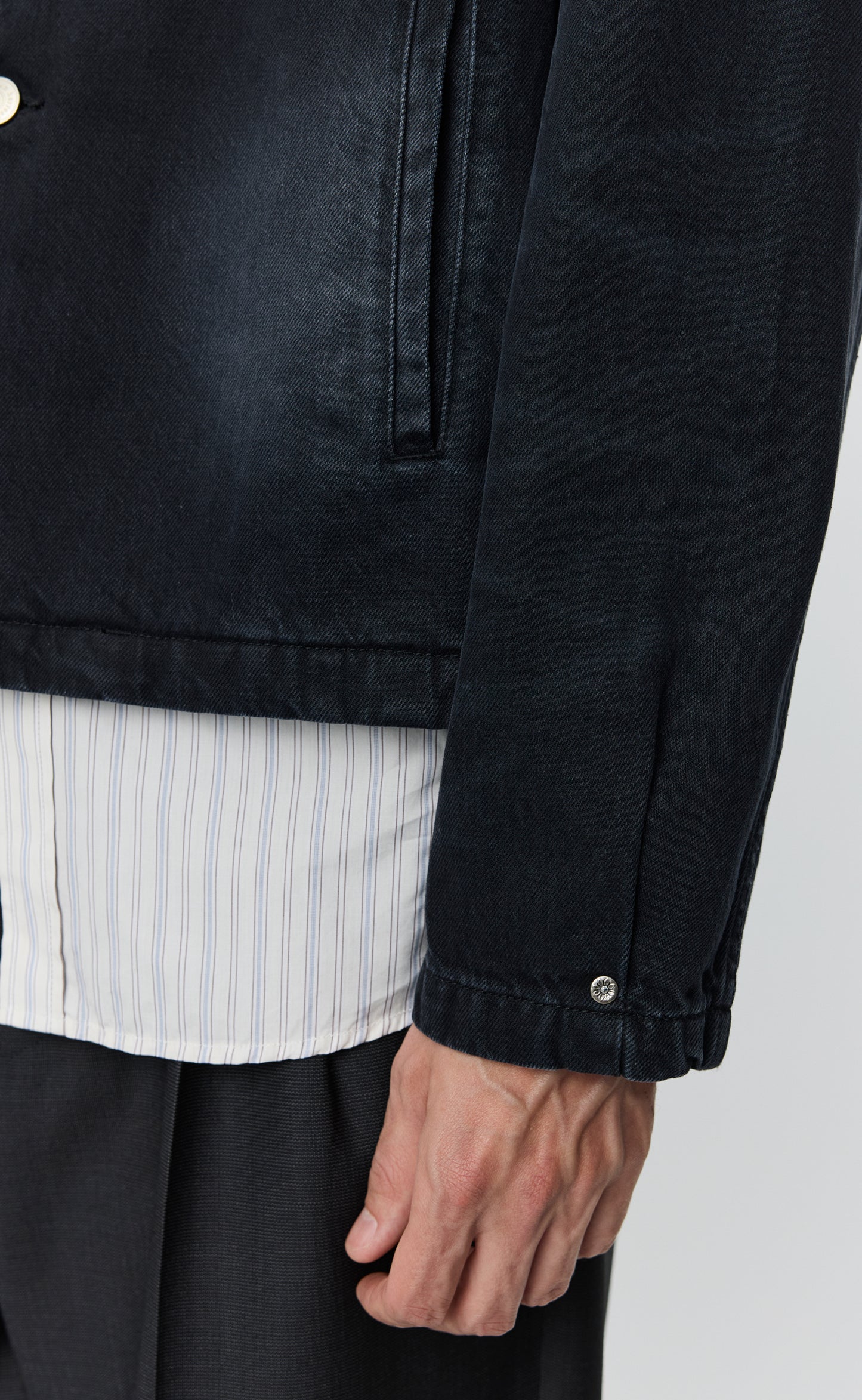 Union Jacket - Rinsed Black