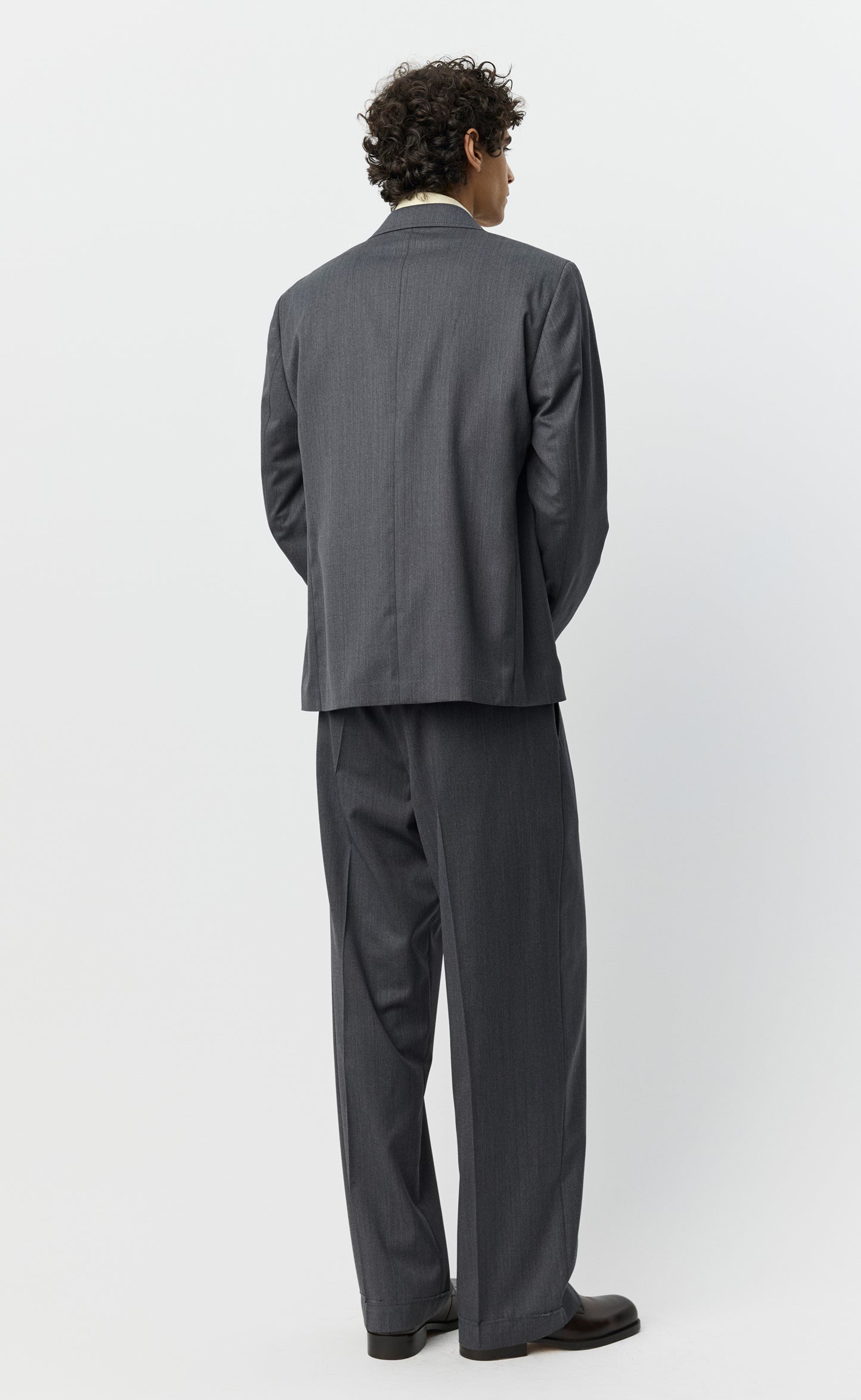 Patch Blazer - Vintage Grey