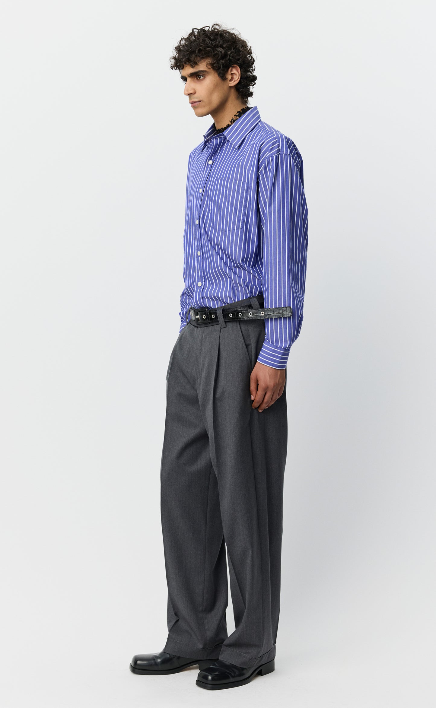Patch Trousers - Vintage Grey