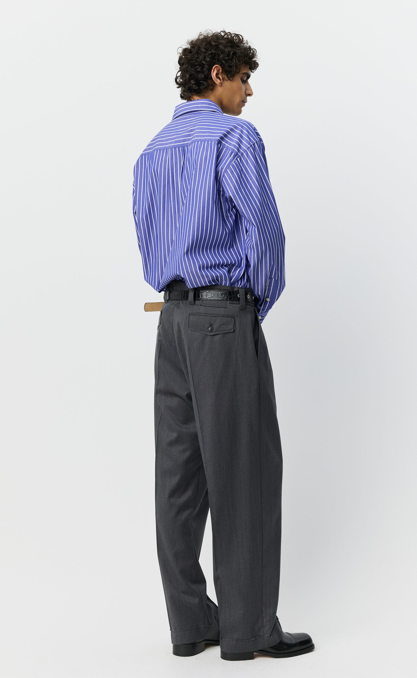 Patch Trousers - Vintage Grey