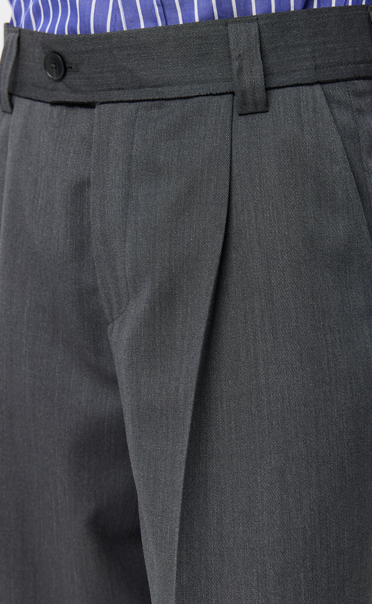 Patch Trousers - Vintage Grey