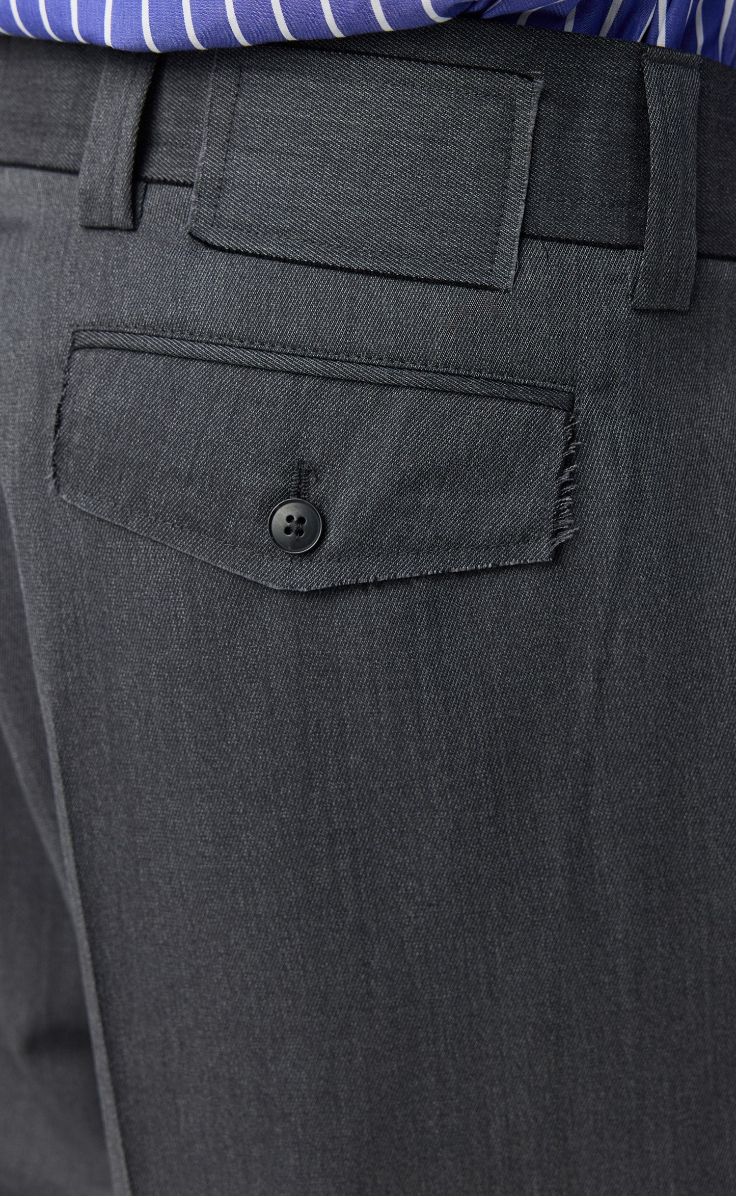 Patch Trousers - Vintage Grey