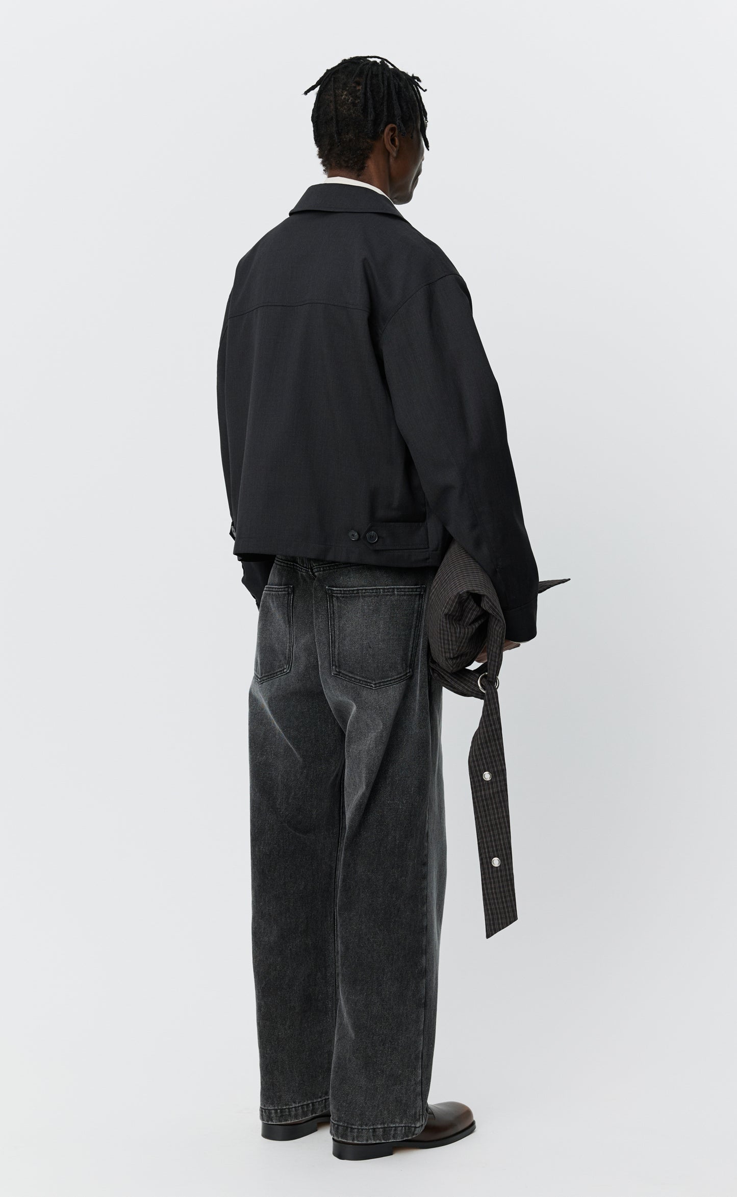 Postal Jacket - Anthracite Wool