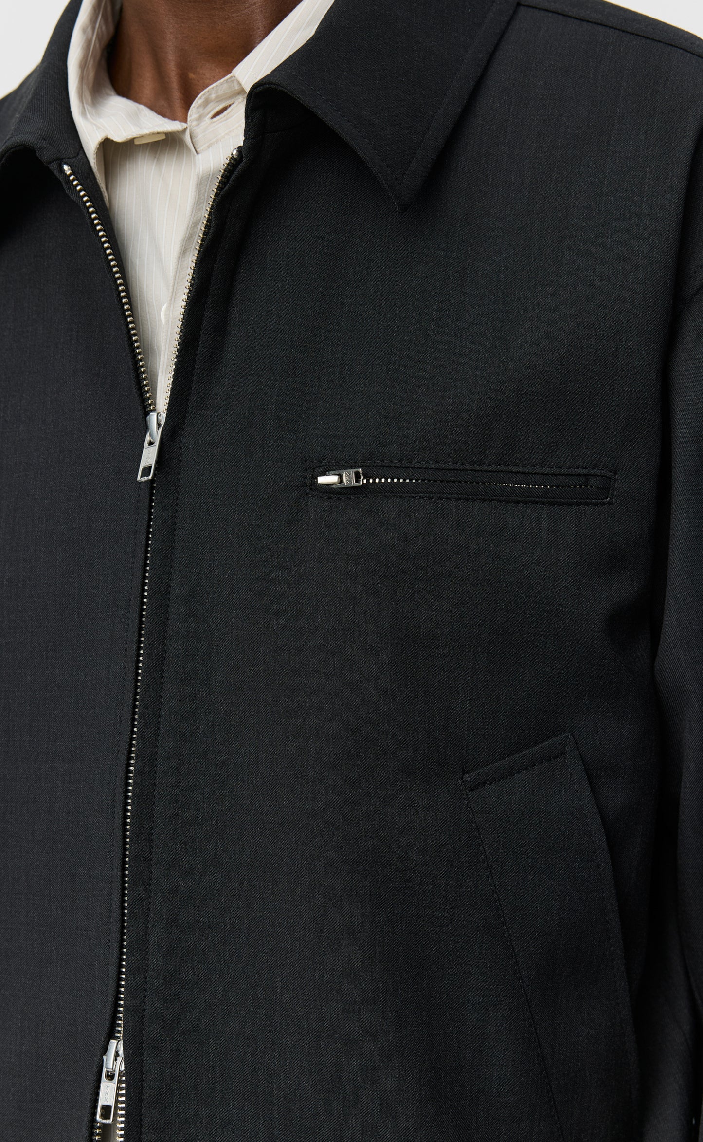 Postal Jacket - Anthracite Wool