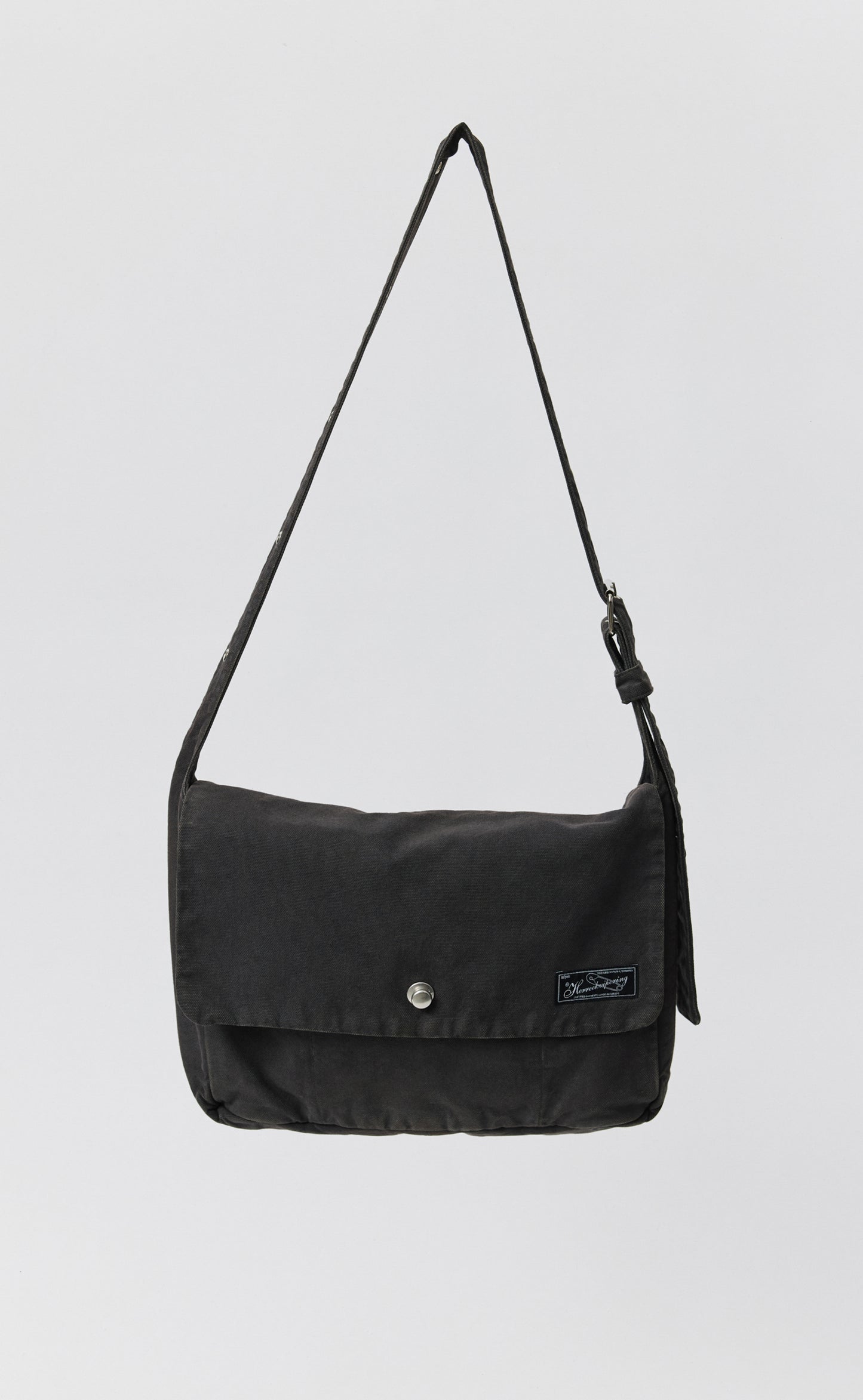 Postman Bag - Dark Grey Canvas