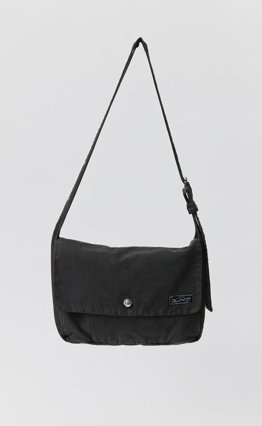 Postman Bag - Dark Grey Canvas