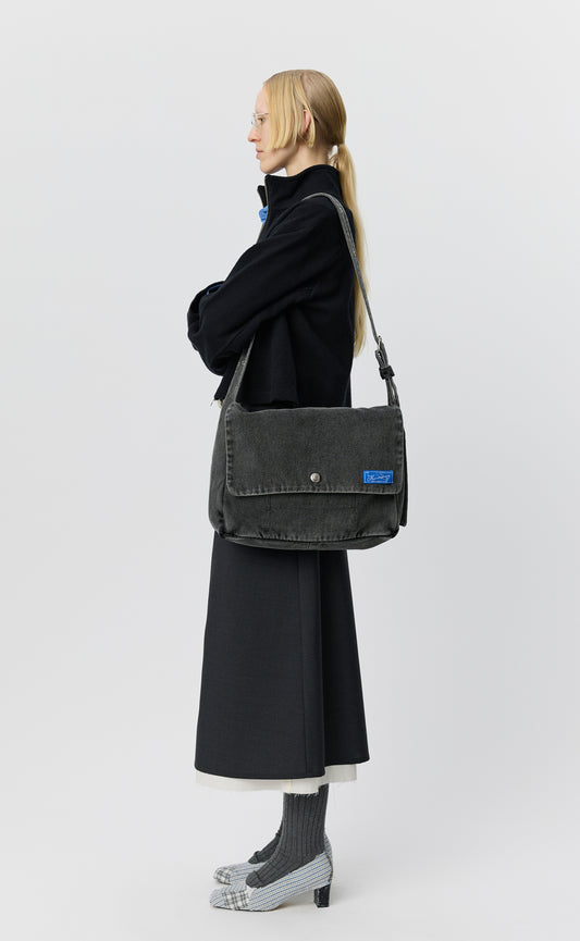 Postman Bag - Stonewashed Grey
