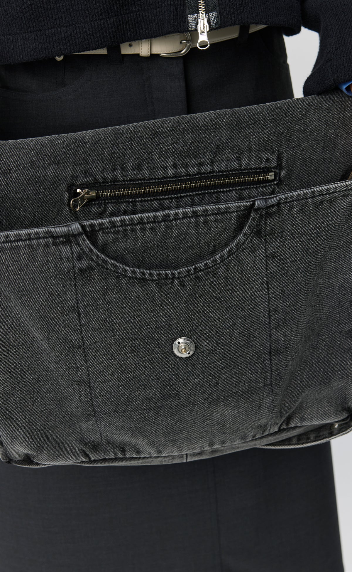 Postman Bag - Stonewashed Grey
