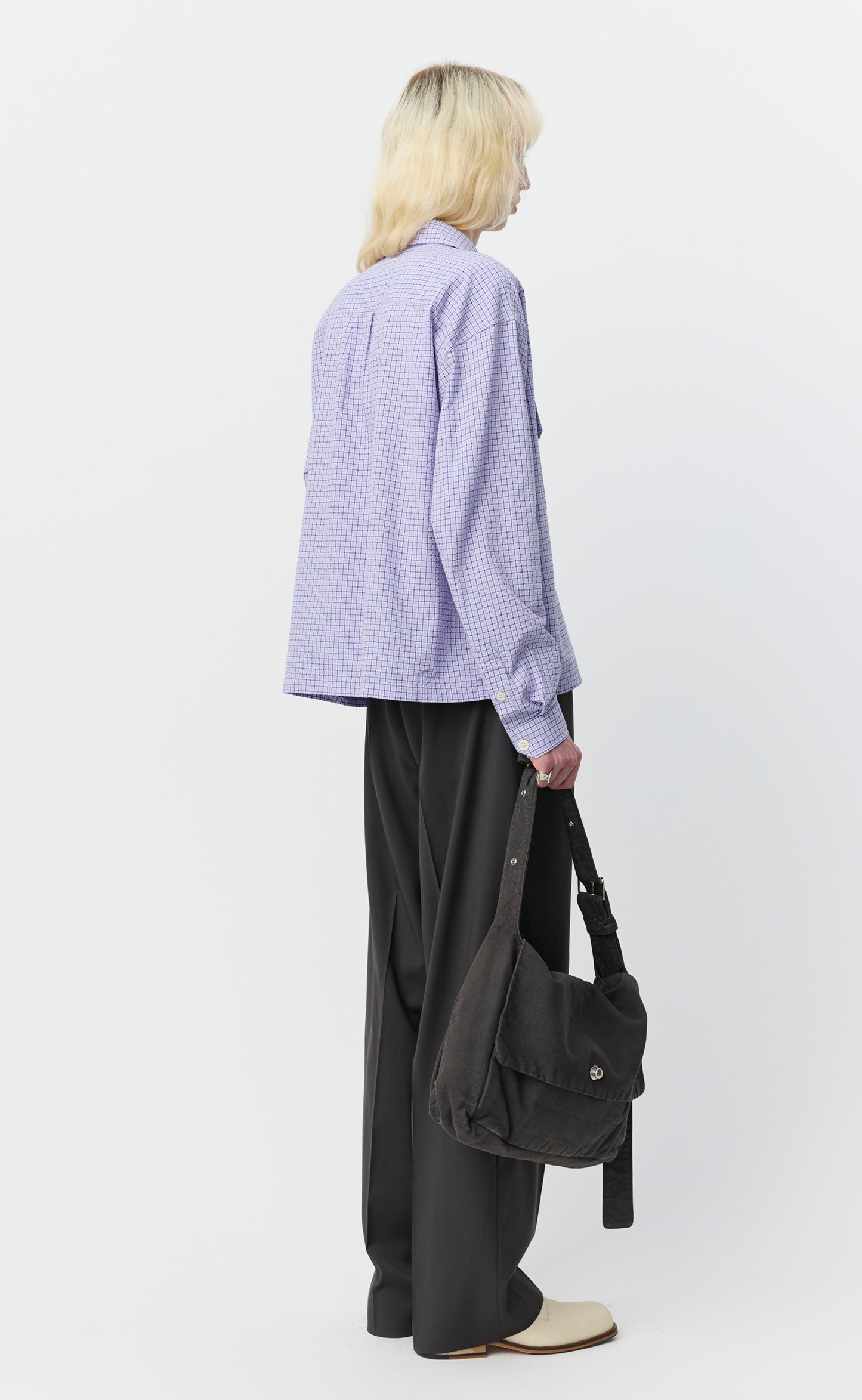 Preference Shirt - Lavender Check
