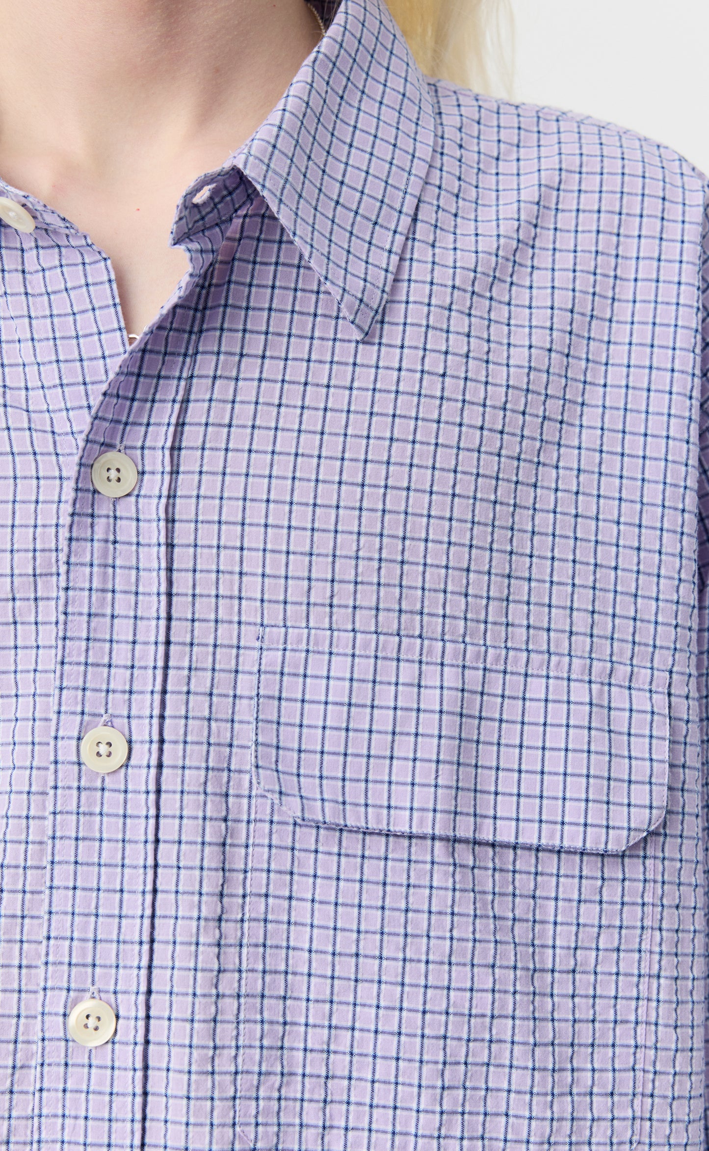 Preference Shirt - Lavender Check