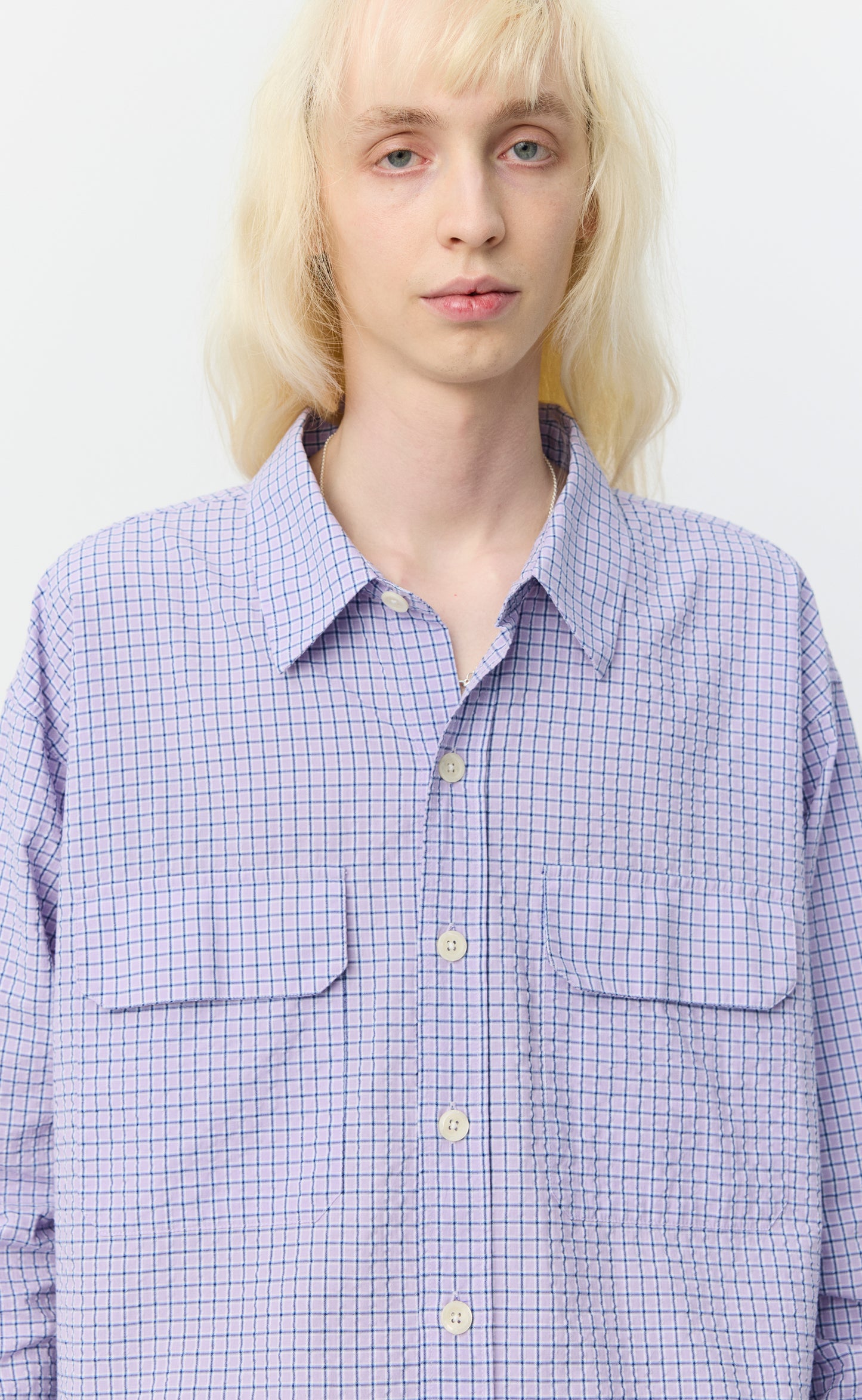Preference Shirt - Lavender Check