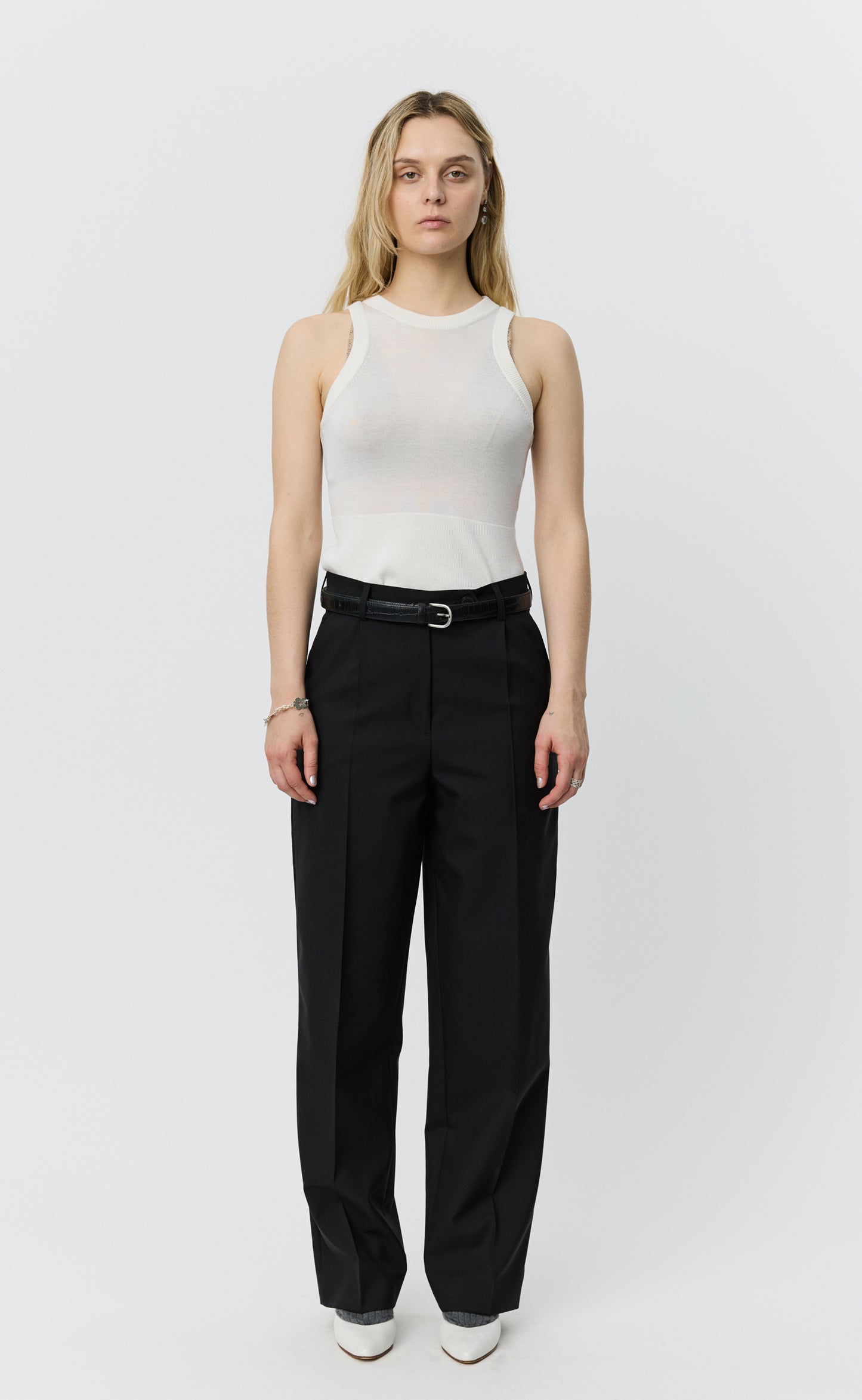 Primary Trousers - Black Tropical Wool