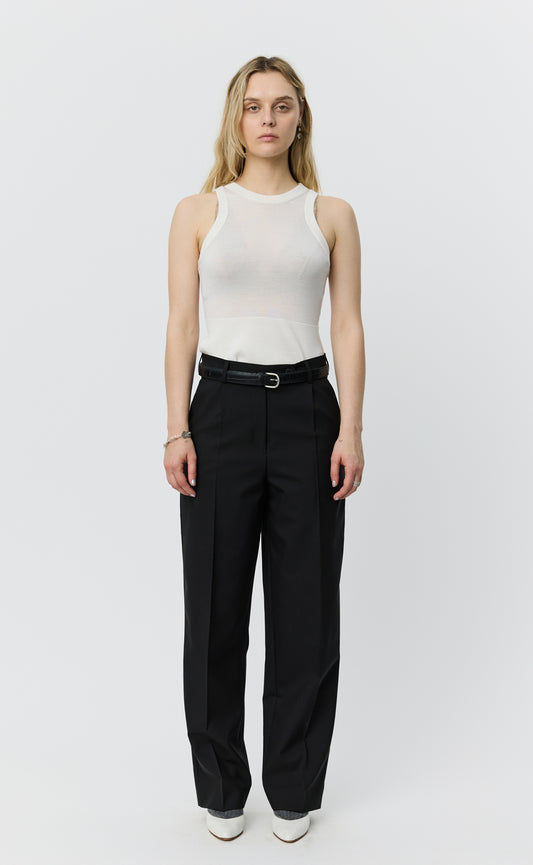 Primary Trousers - Black Tropical Wool
