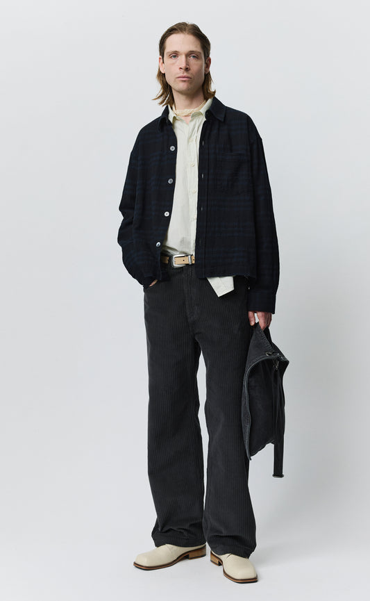 Priority Shirt - Boiled Black Check