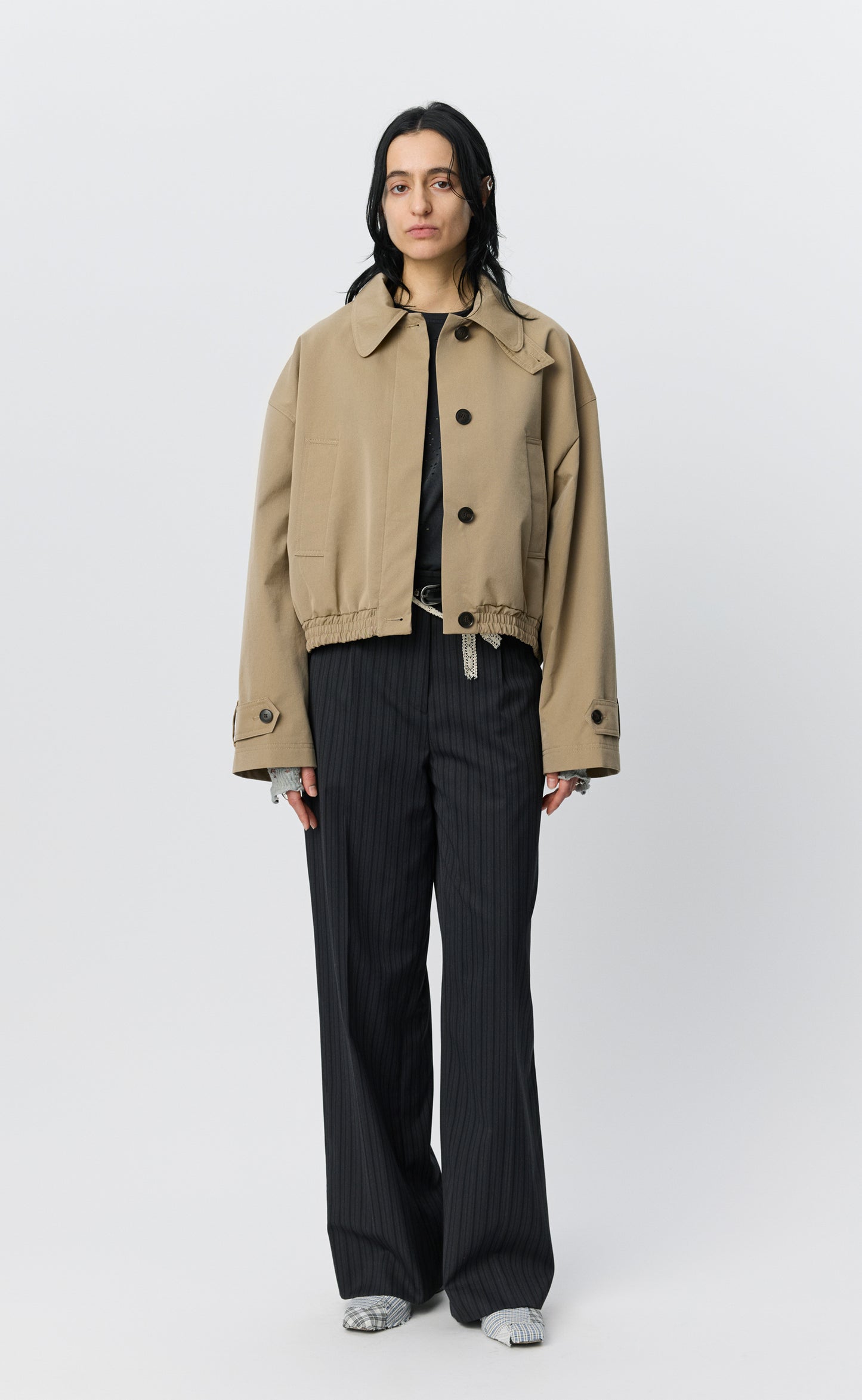 Proposal Jacket  - Sand Gabardine