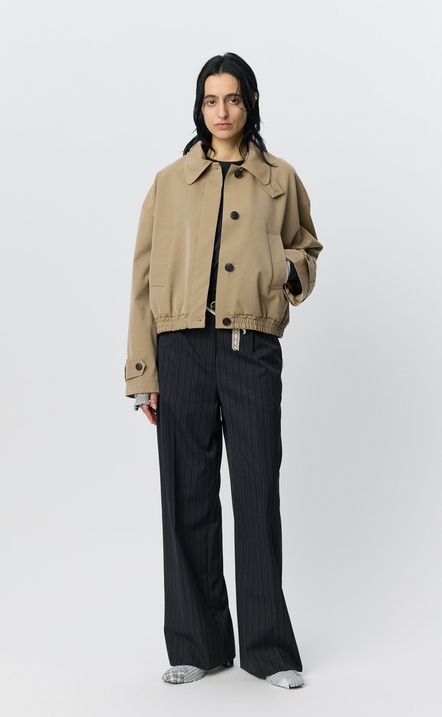 Proposal Jacket  - Sand Gabardine