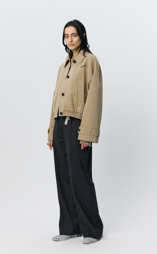Proposal Jacket  - Sand Gabardine