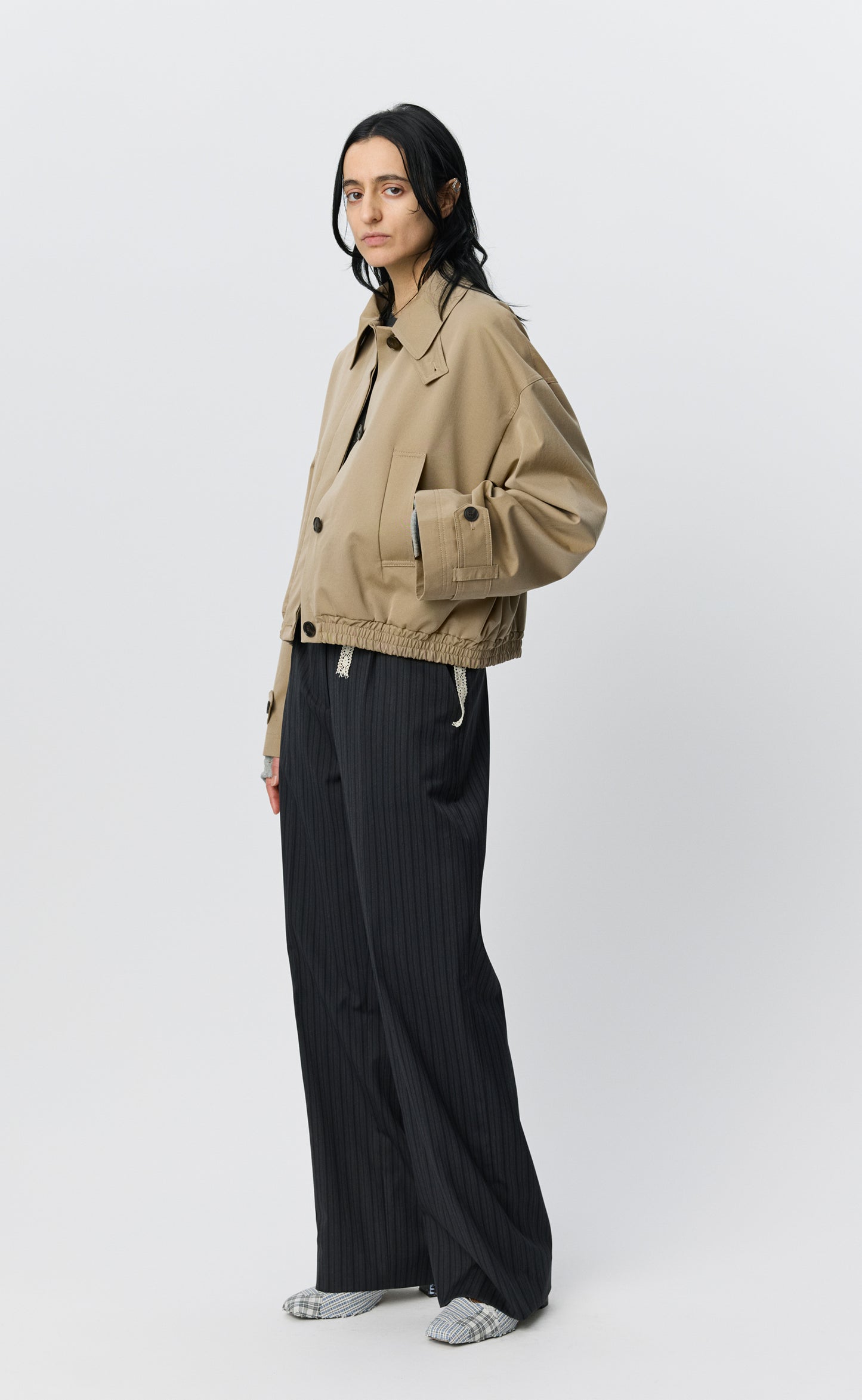 Proposal Jacket  - Sand Gabardine