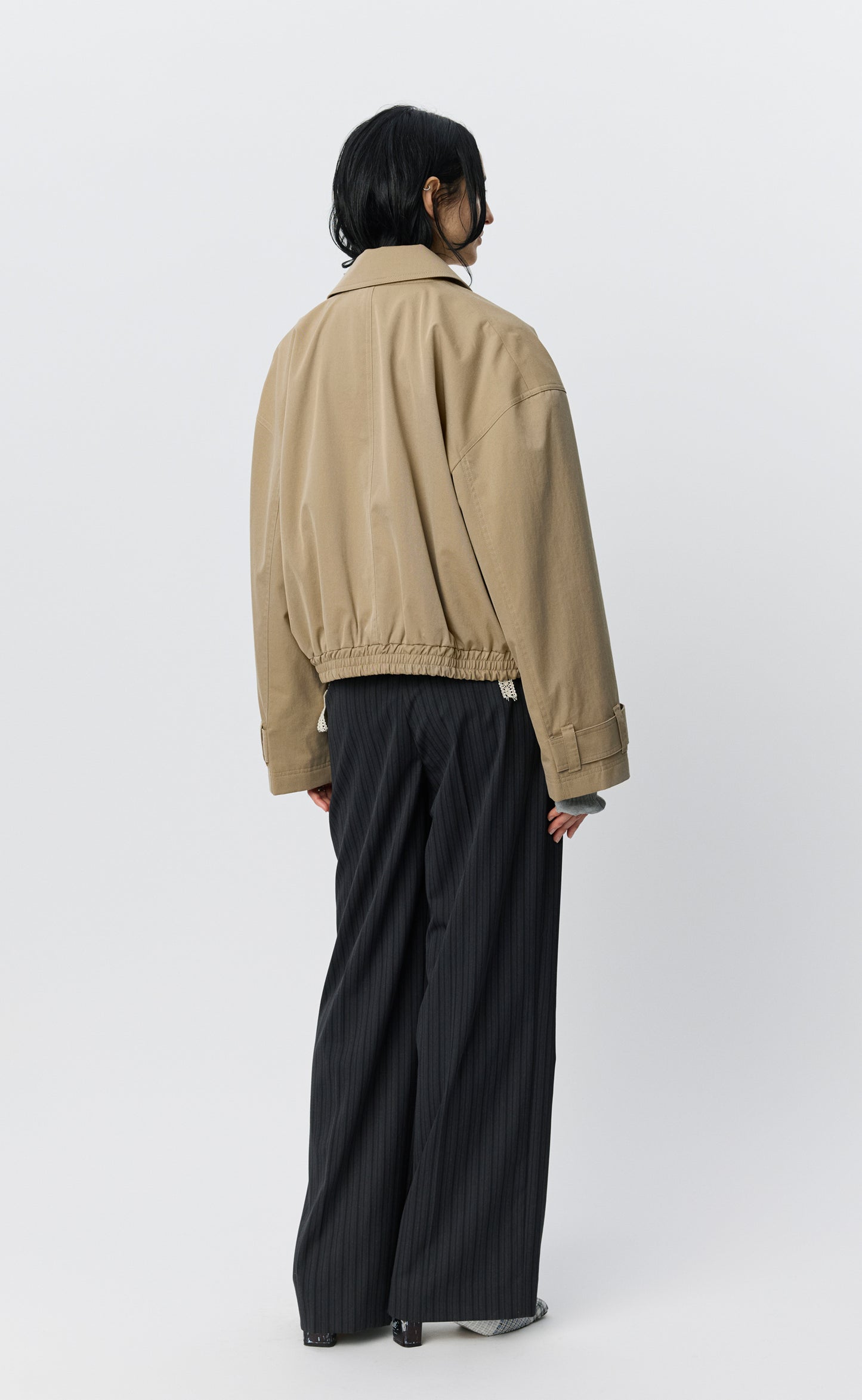 Proposal Jacket  - Sand Gabardine