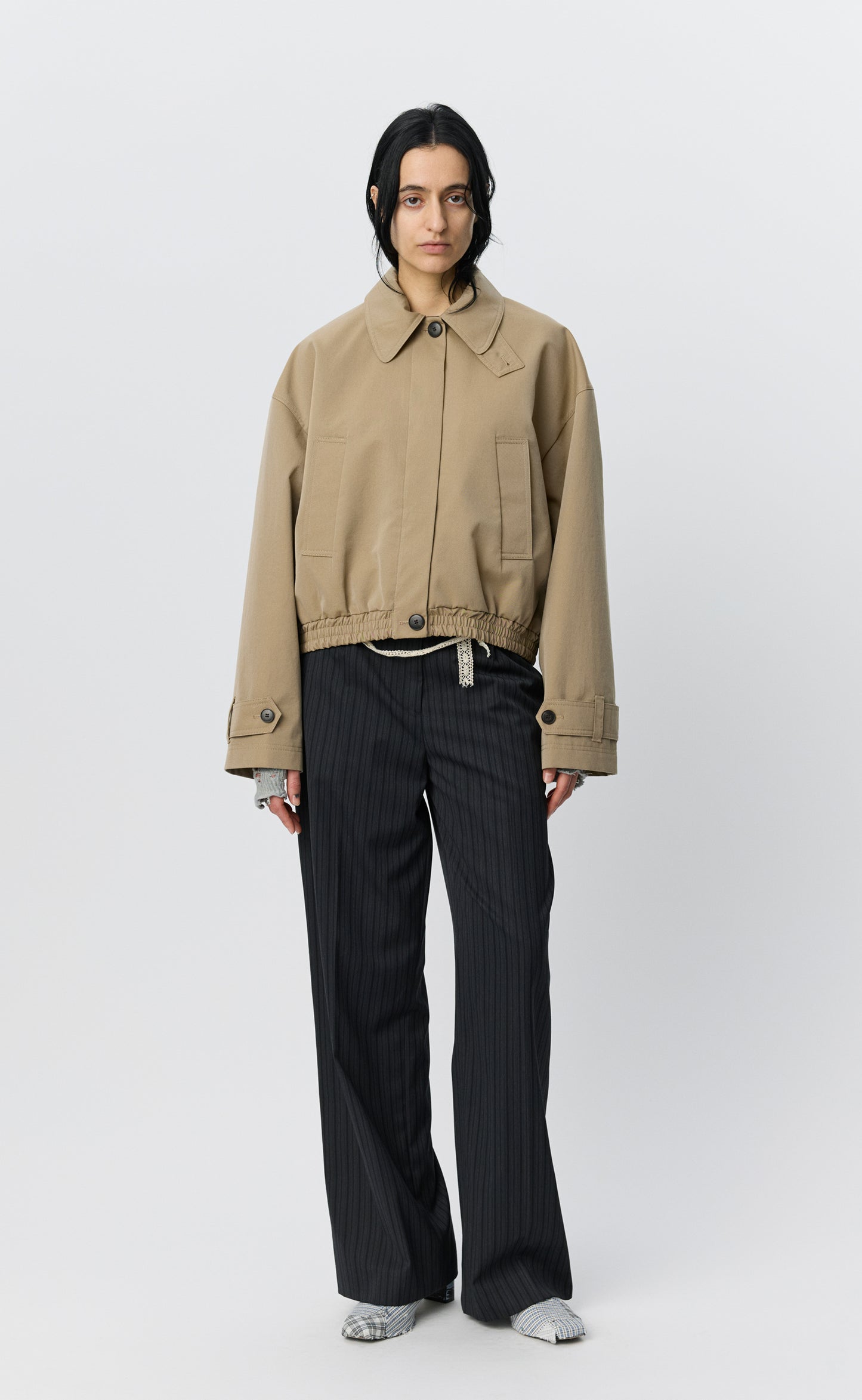 Proposal Jacket  - Sand Gabardine