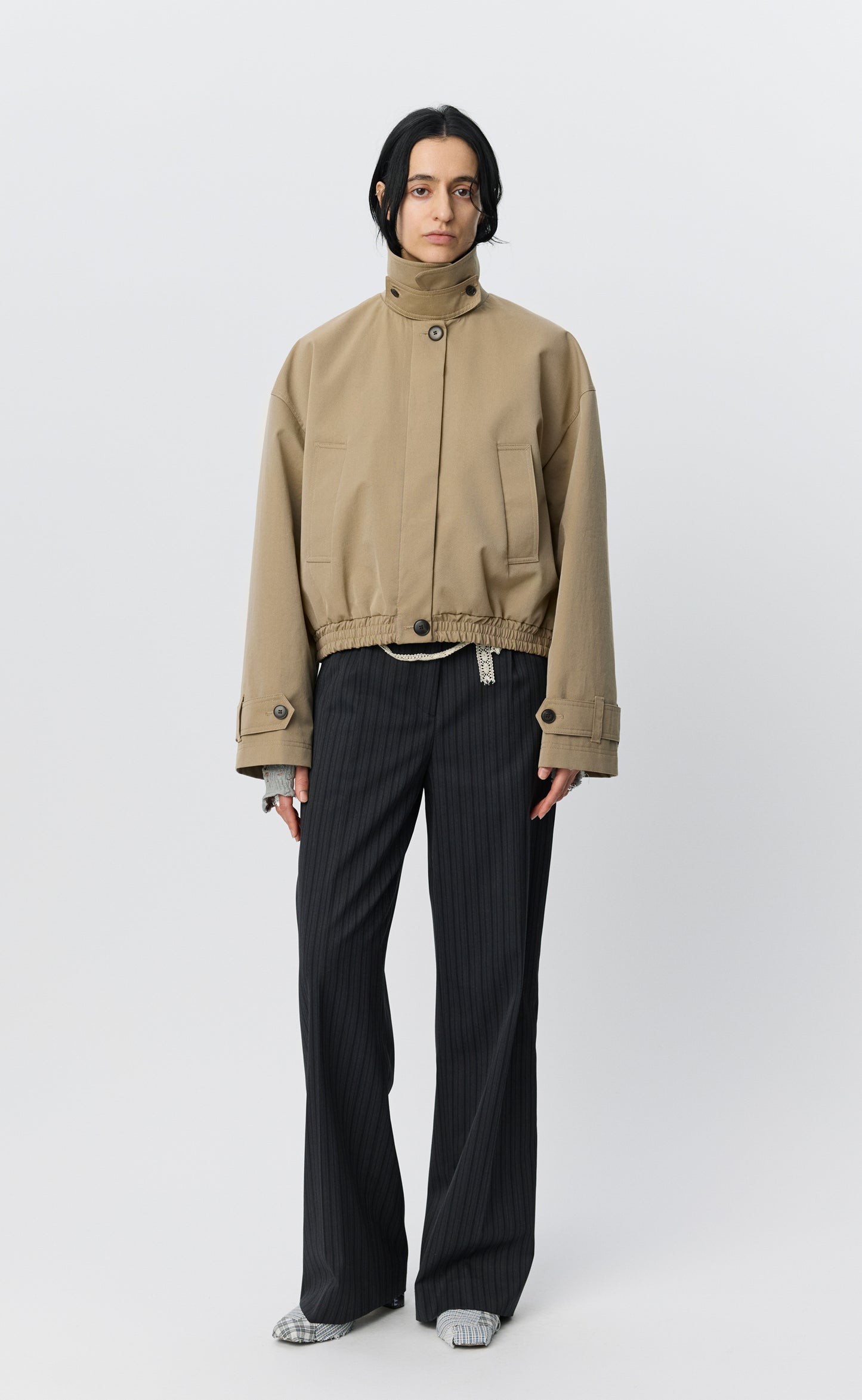 Proposal Jacket  - Sand Gabardine