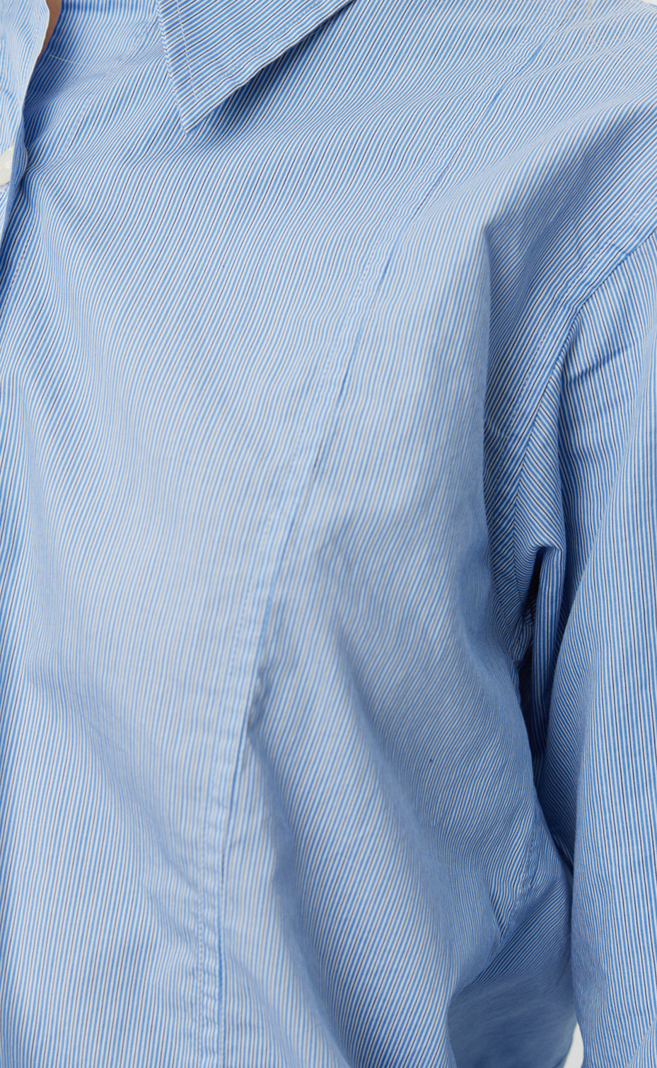 Readers Shirt - Blue Fine Stripe