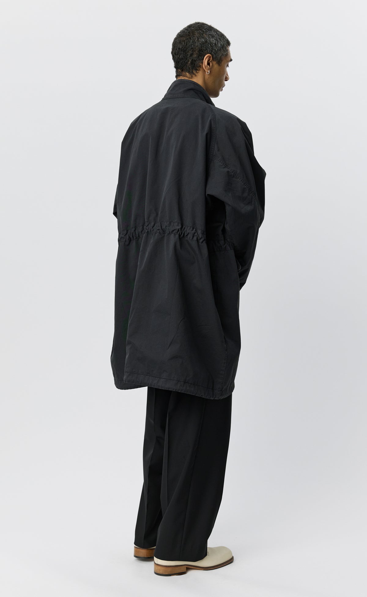 Region Jacket - Dusty Black Dense Cotton