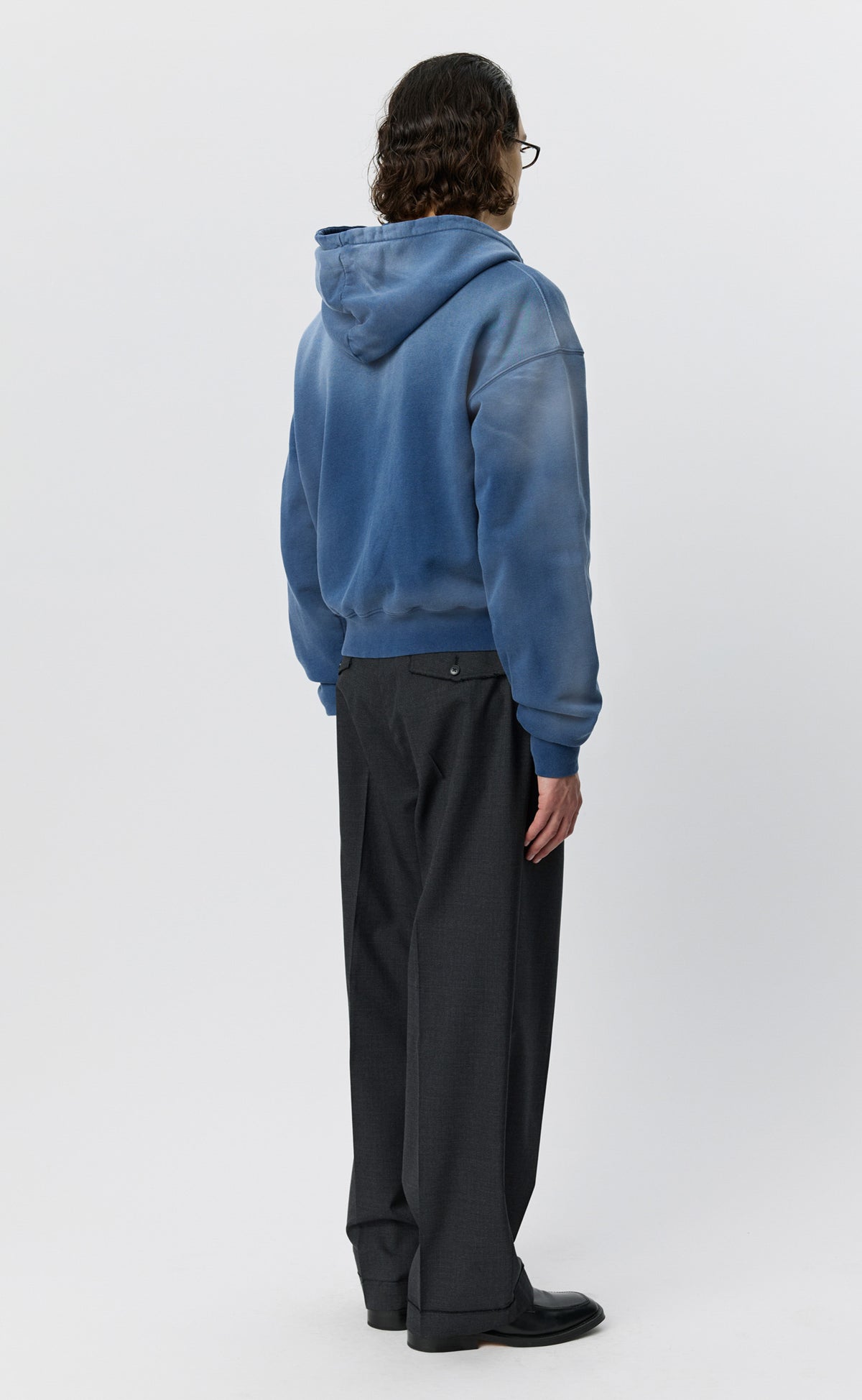 Rehearsal Zip Hoodie - Faded Navy