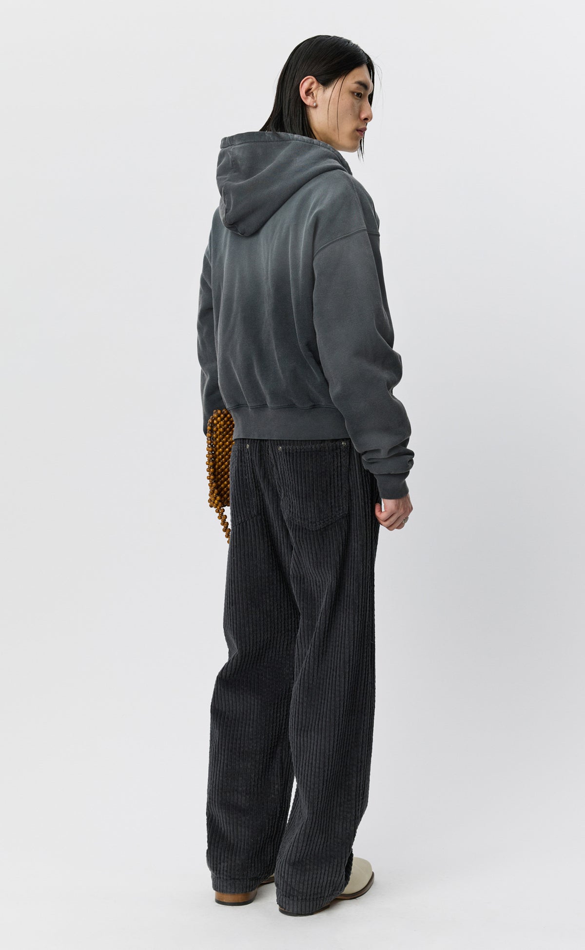 Rehearsal Zip Hoodie - Faded Black