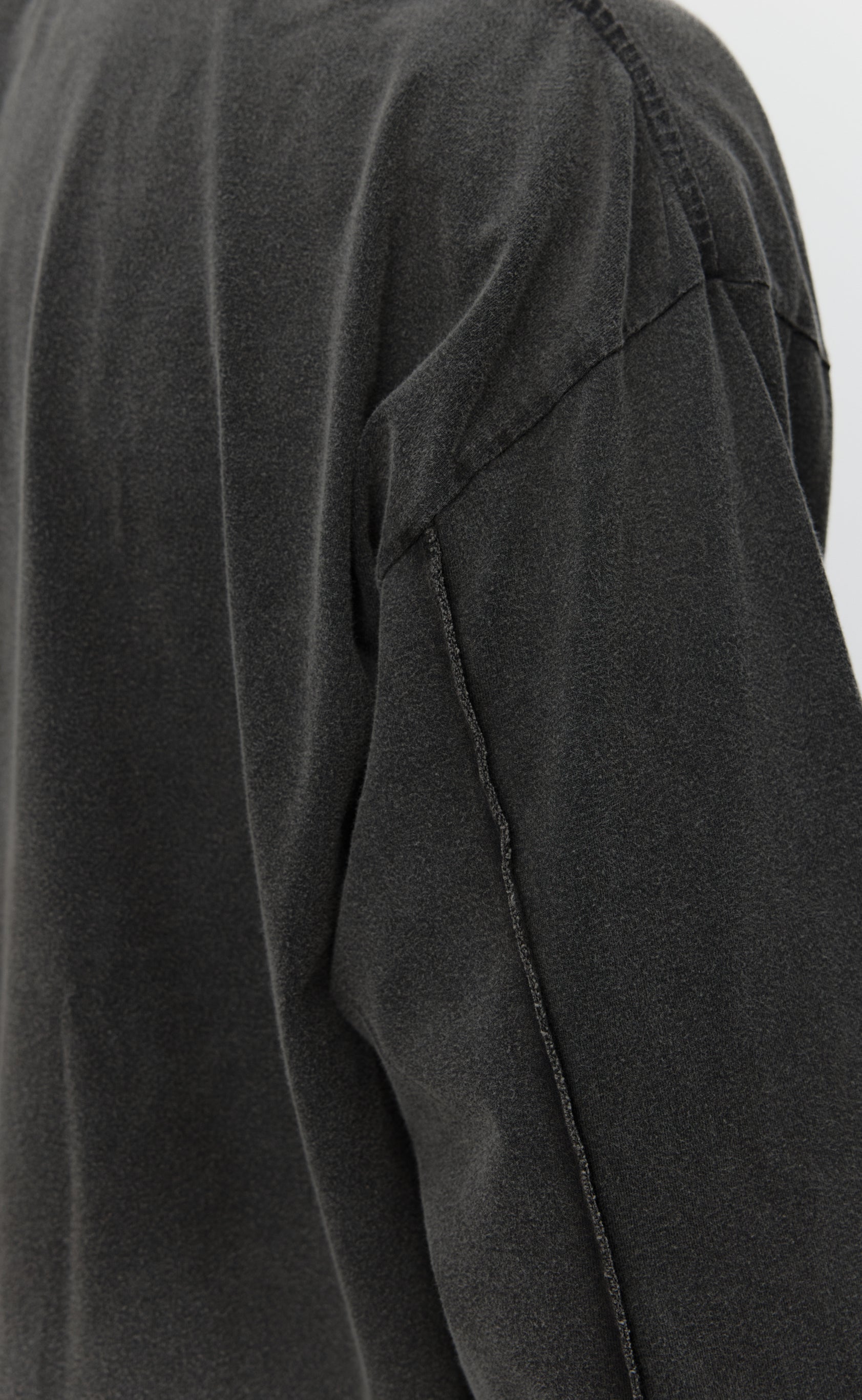 Relaxed LS Tee - Washed Black – mfpen