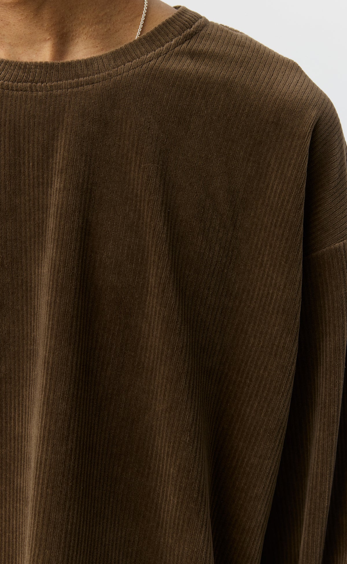 Relaxed LS Tee - Walnut Husk Pile