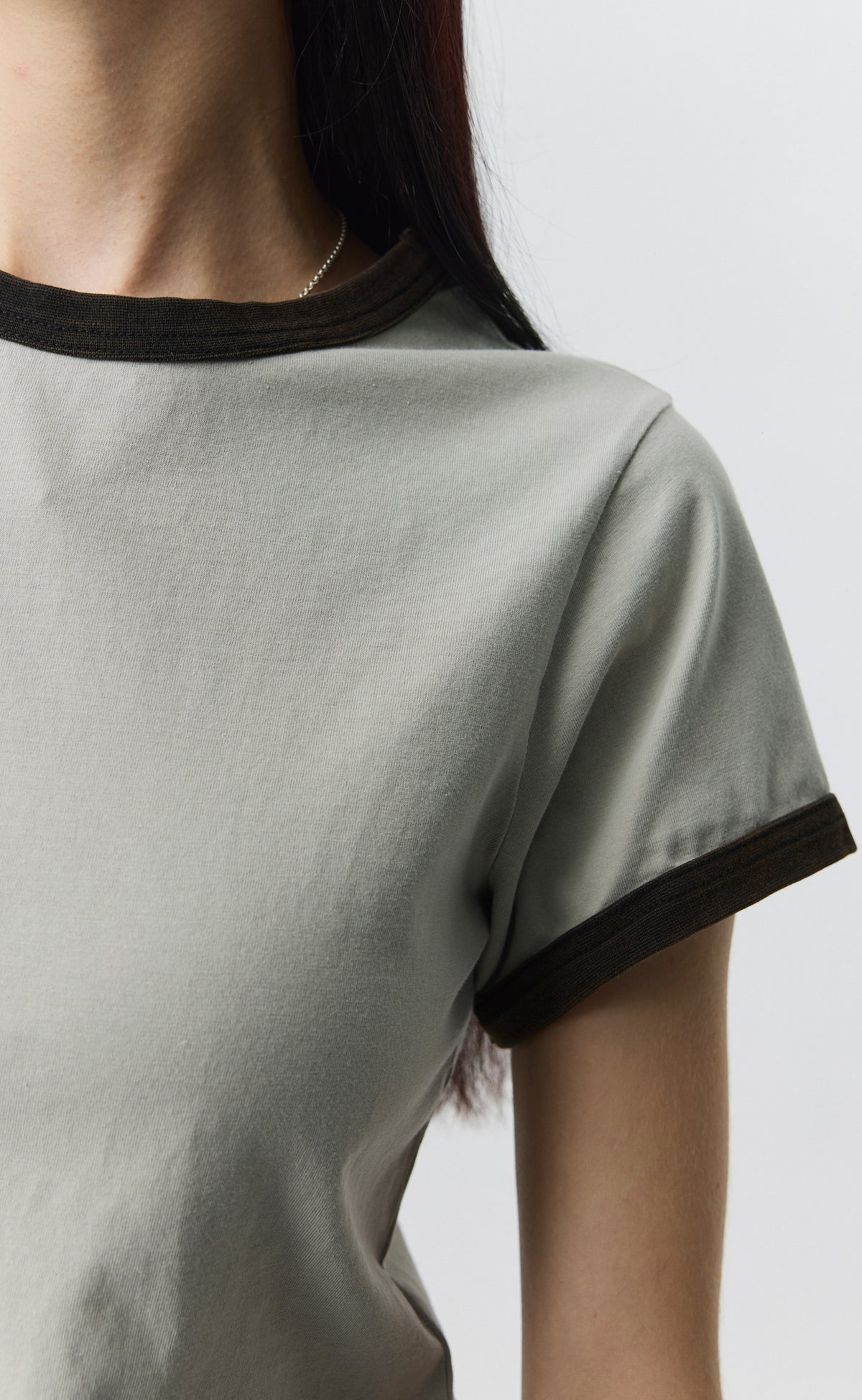 Ringer Tee - Washed Clay