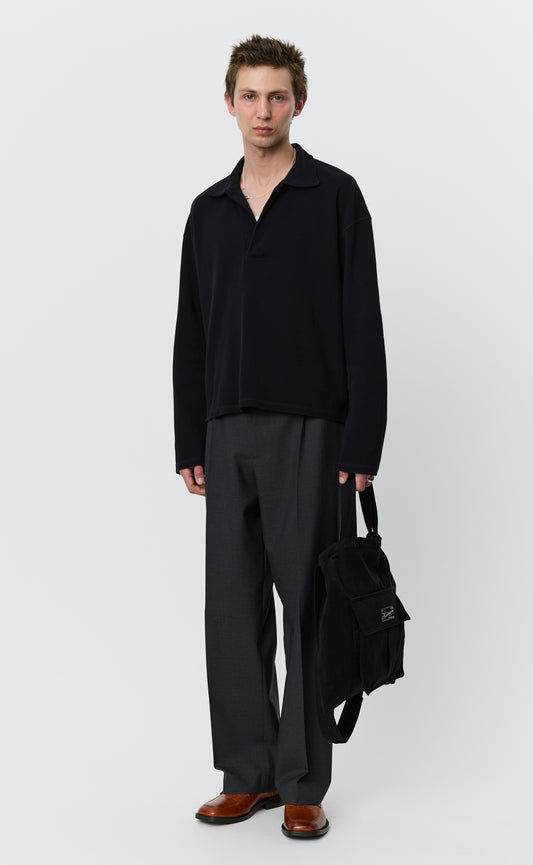 Rolodex Polo - Black Piquet