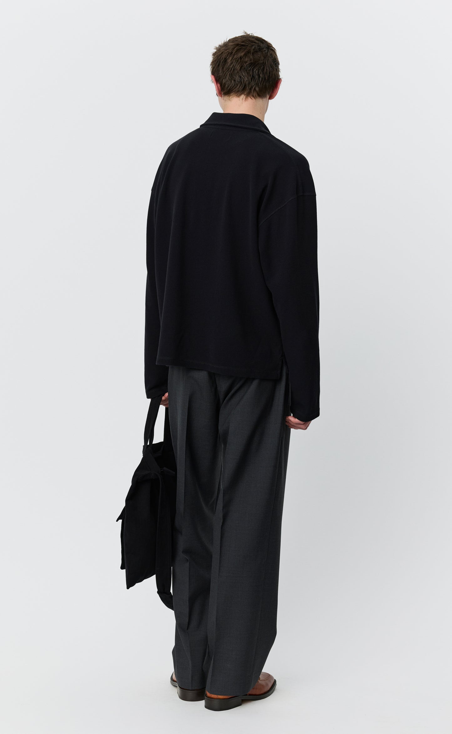 Rolodex Polo - Black Piquet