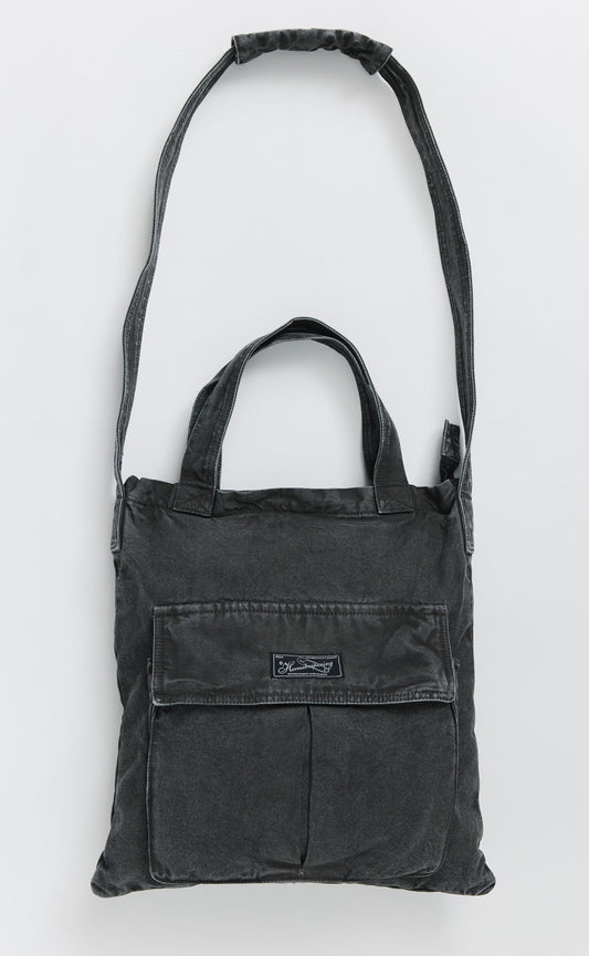 Routine Shoulder Bag - Stonewashed Black