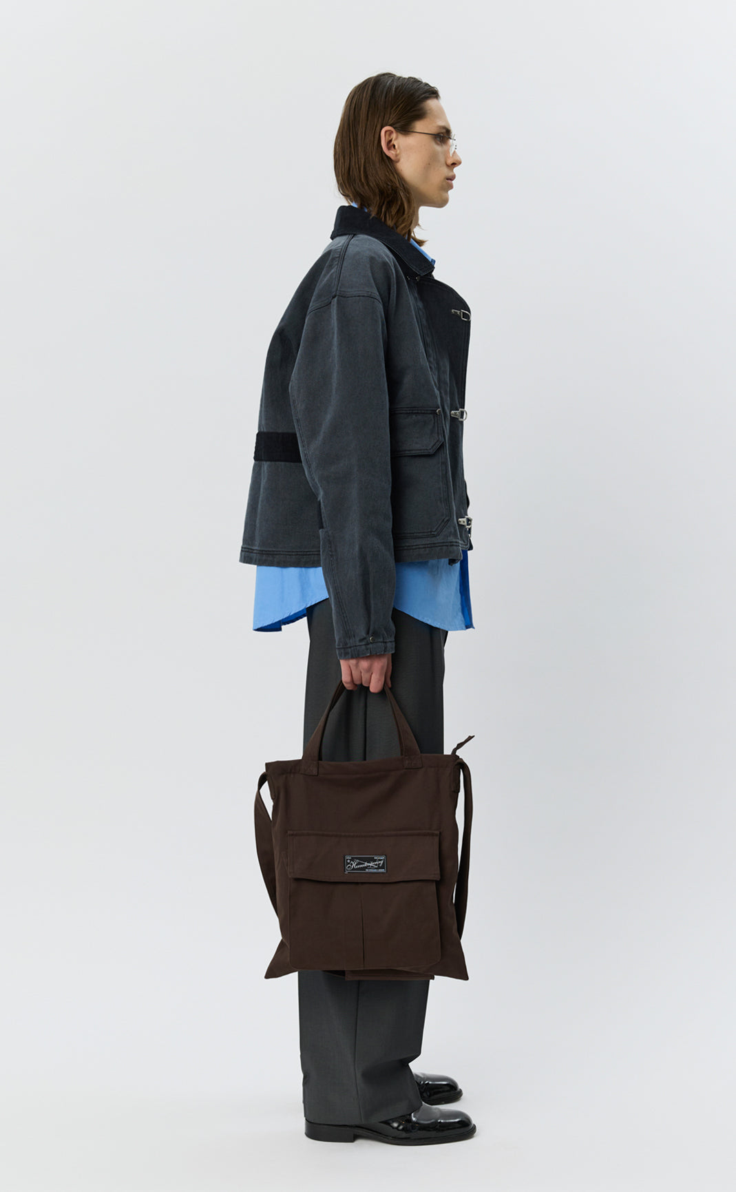 Routine Shoulder Bag - Dark Brown