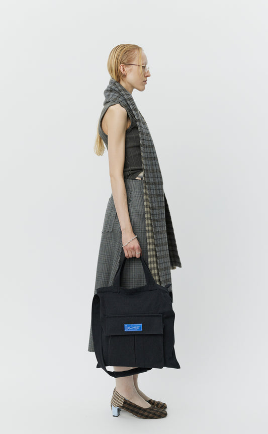 Routine Shoulder Bag - Grey Speckle Canvas