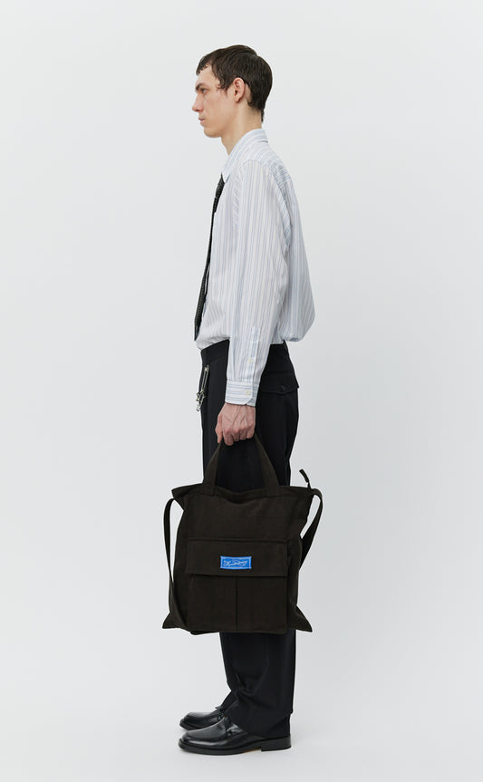 Routine Shoulder Bag - Worn Brown Duck Canvas