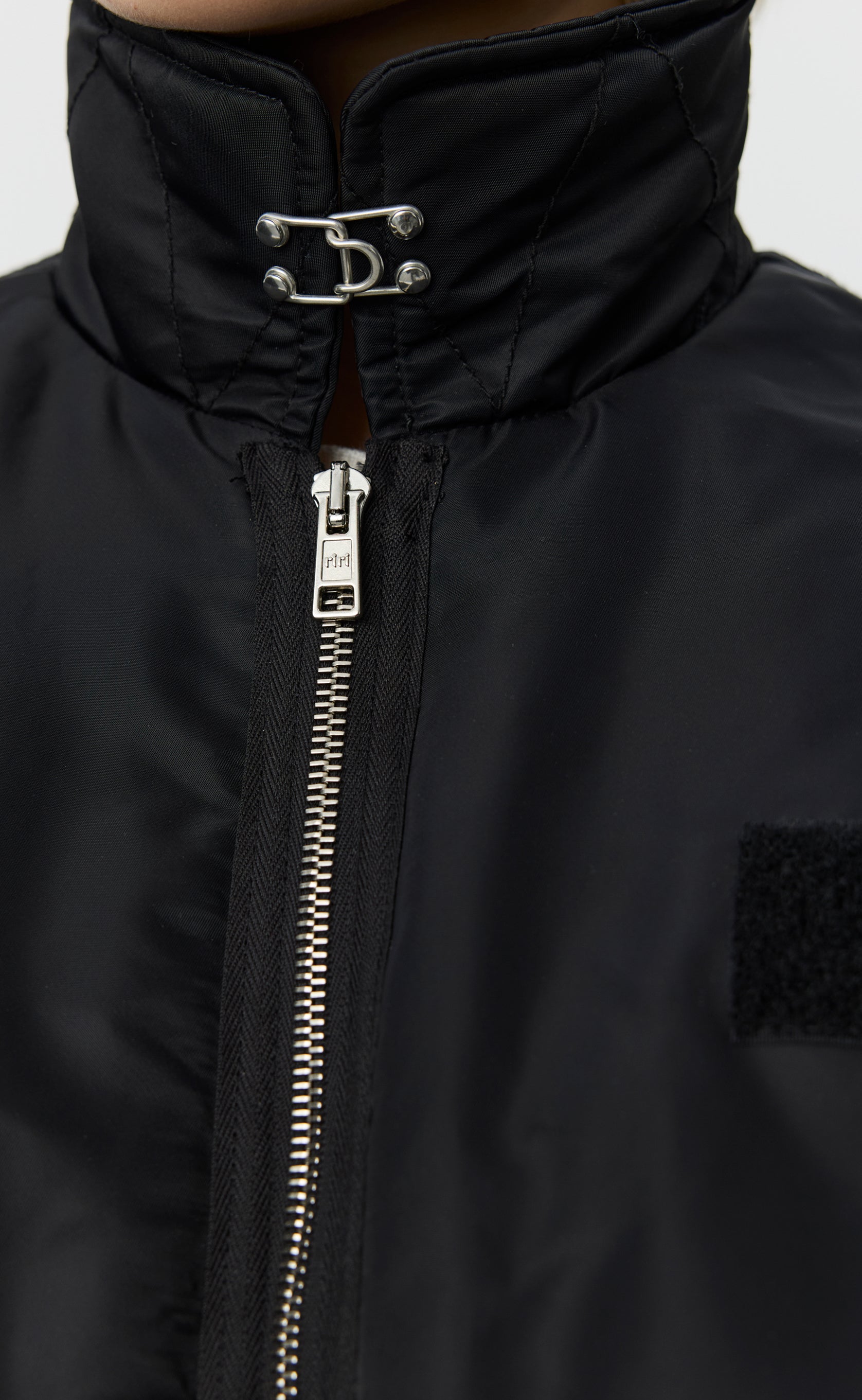 Schott CWU Bomber - Black Recycled Nylon – mfpen