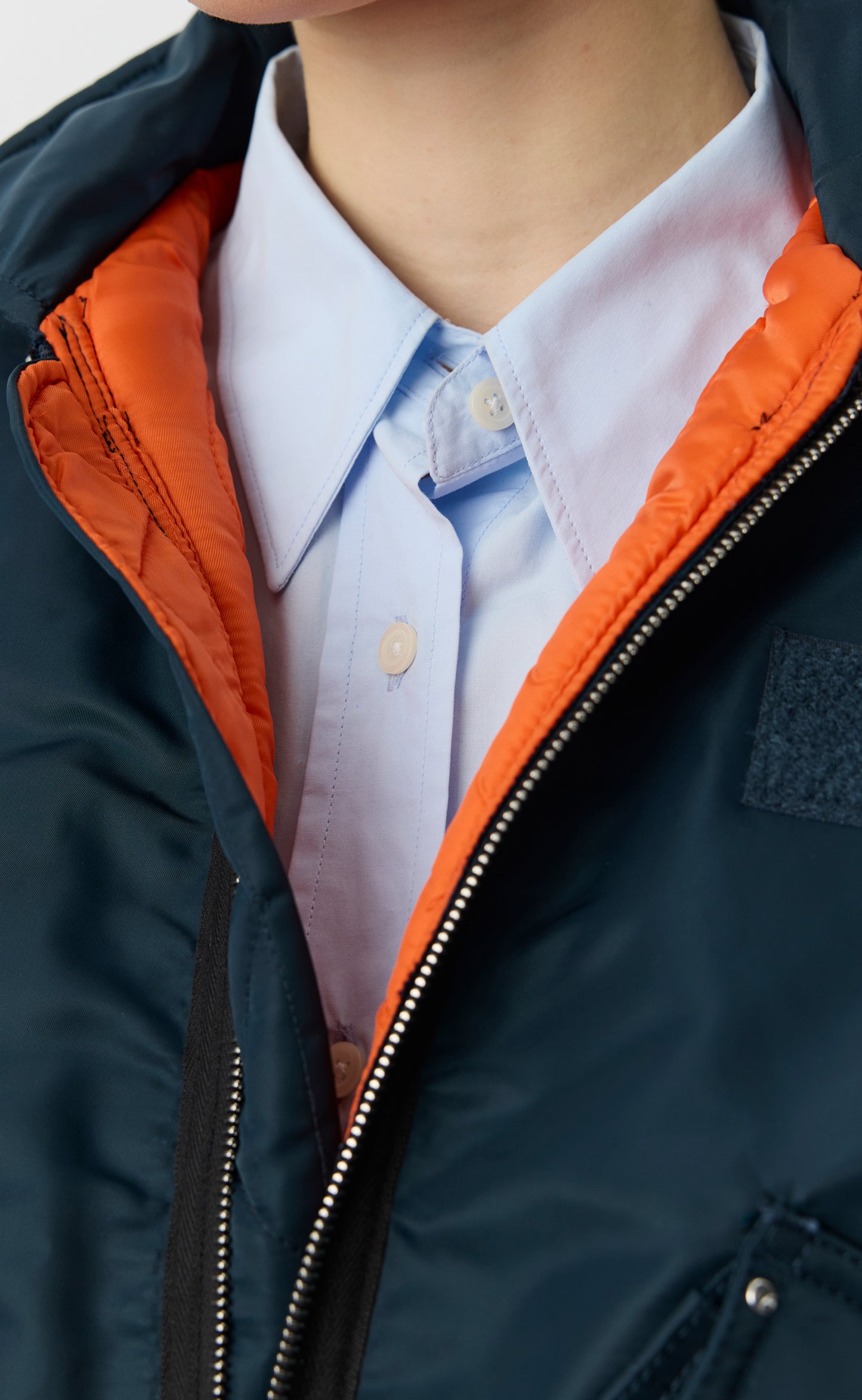 Schott CWU Bomber - Navy Recycled Nylon