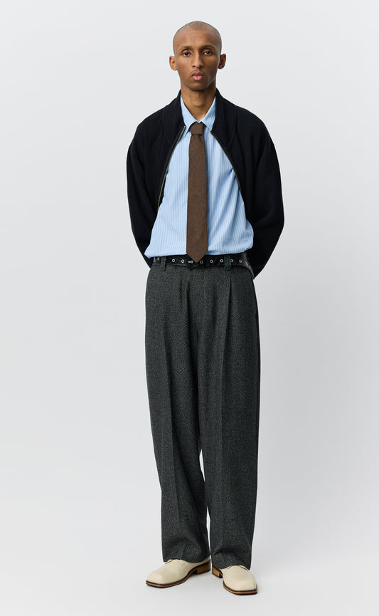 Service Trousers - Black Static Twill