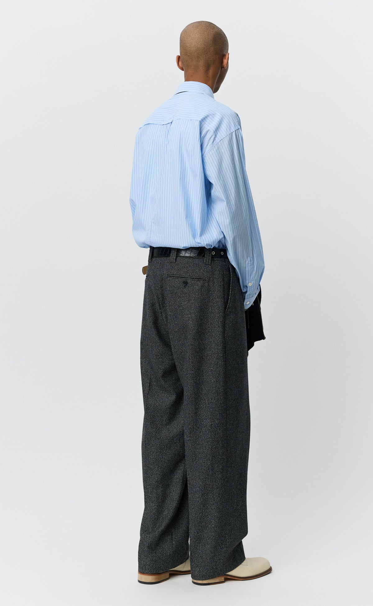 Service Trousers - Black Static Twill