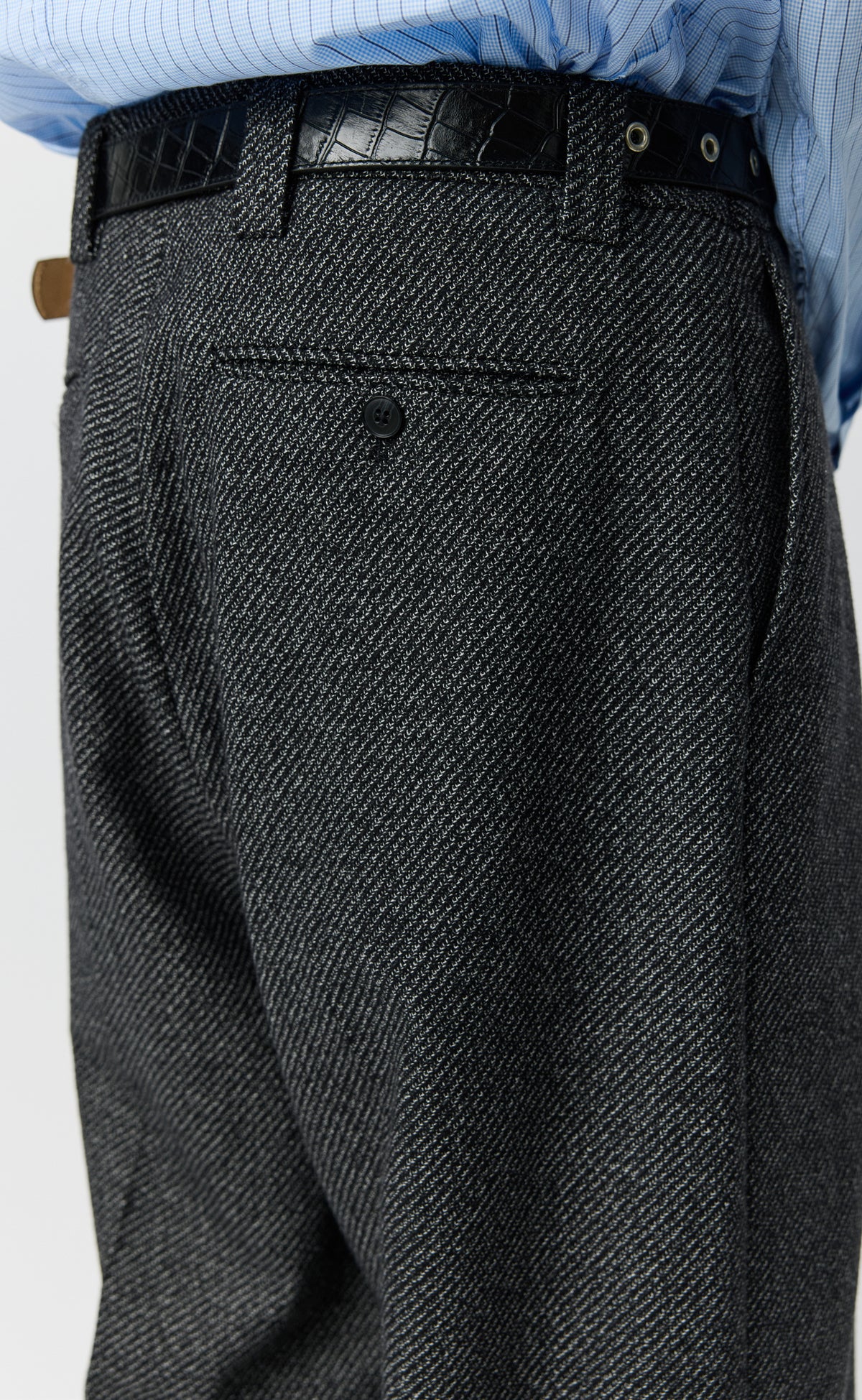 Service Trousers - Black Static Twill