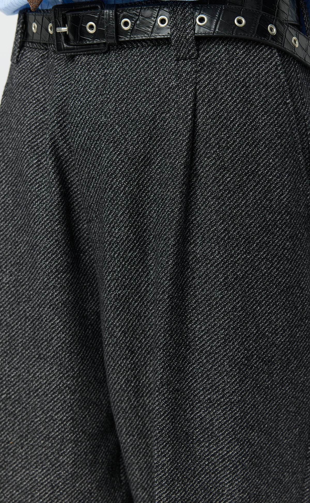 Service Trousers - Black Static Twill