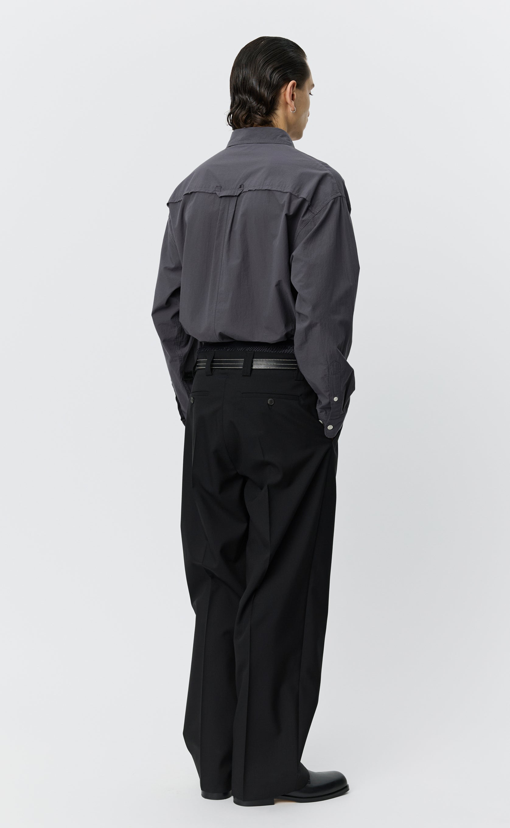 Service Trousers - Black Tropical Wool – mfpen