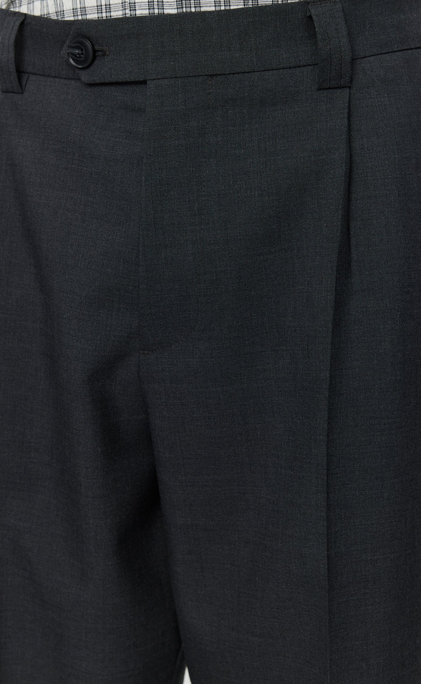 Service Trousers - Dark Grey Tropical Wool