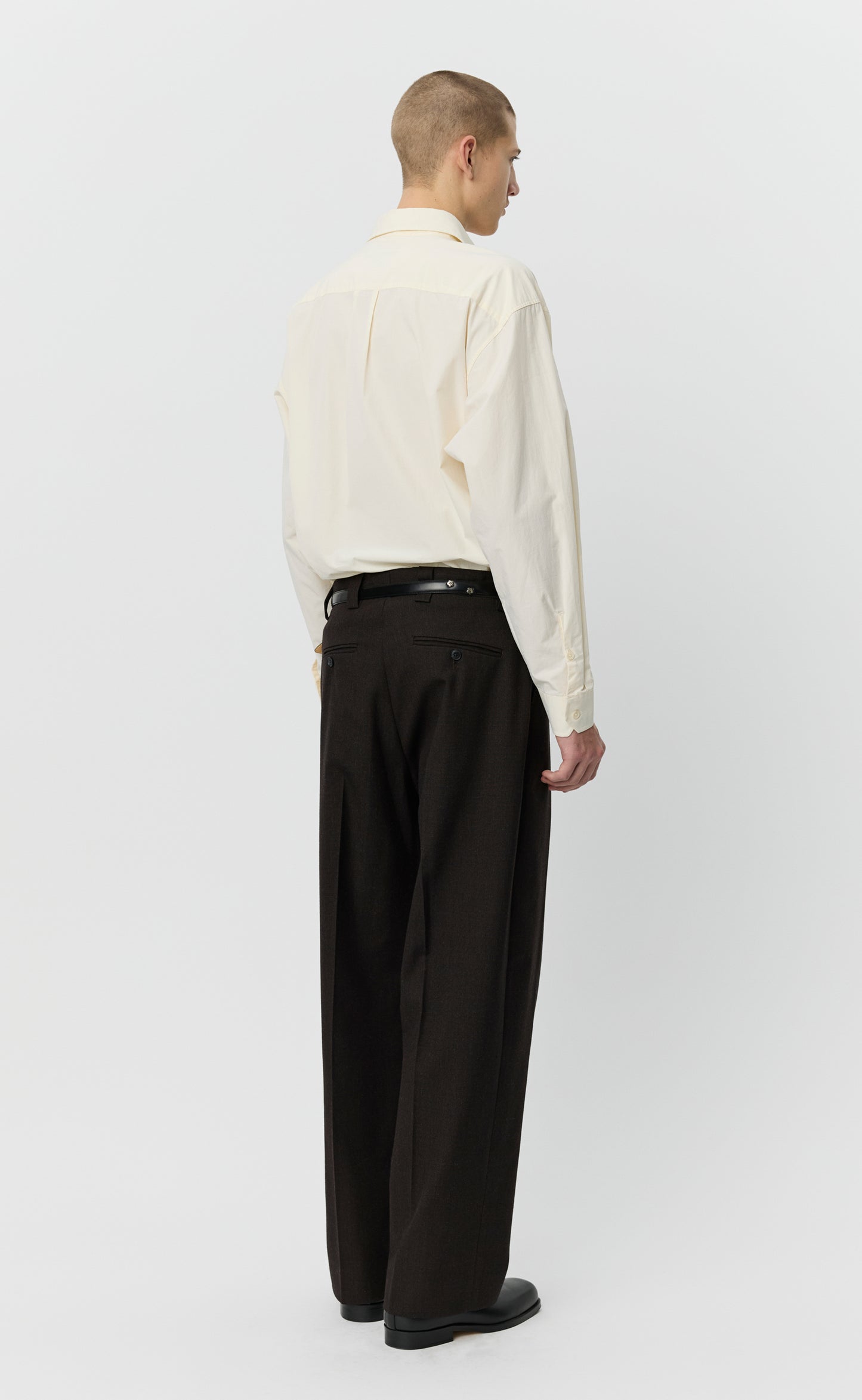 Service Trousers - Deep Brown