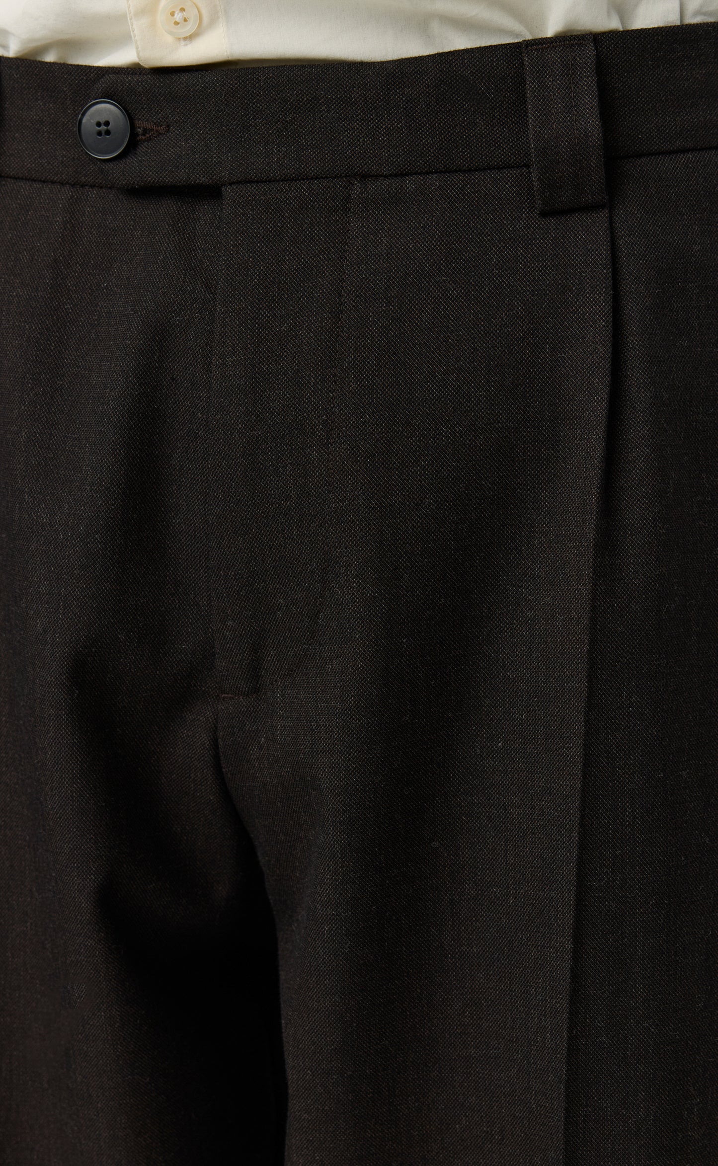 Service Trousers - Deep Brown