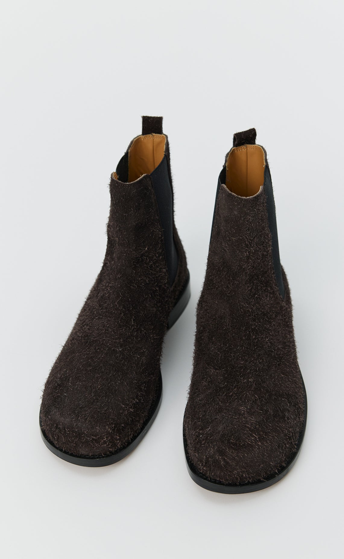 Core Boot - Brown Fuzzy Suede